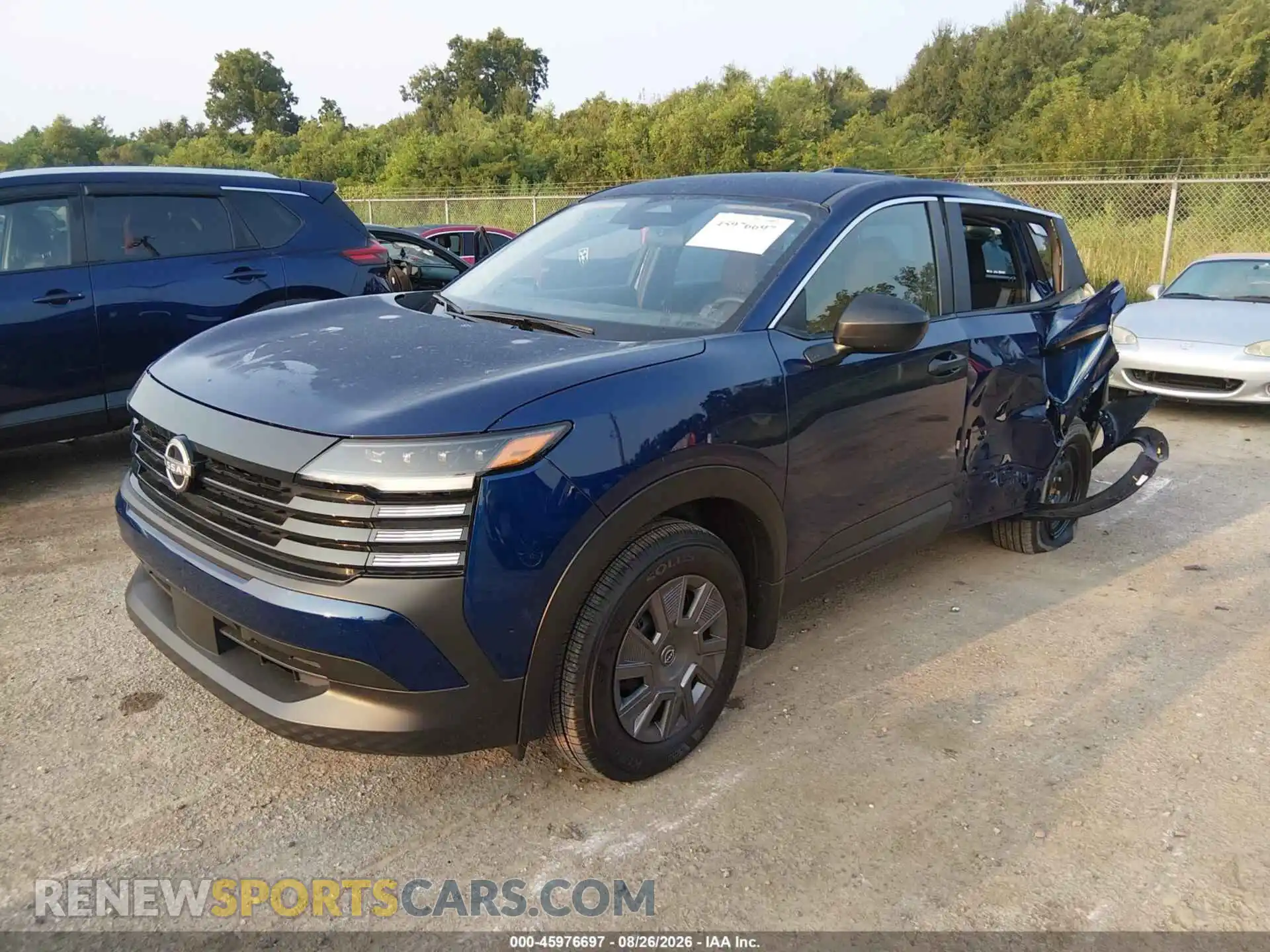 2 Photograph of a damaged car 3N8AP6BE9TL407760 NISSAN KICKS 2026