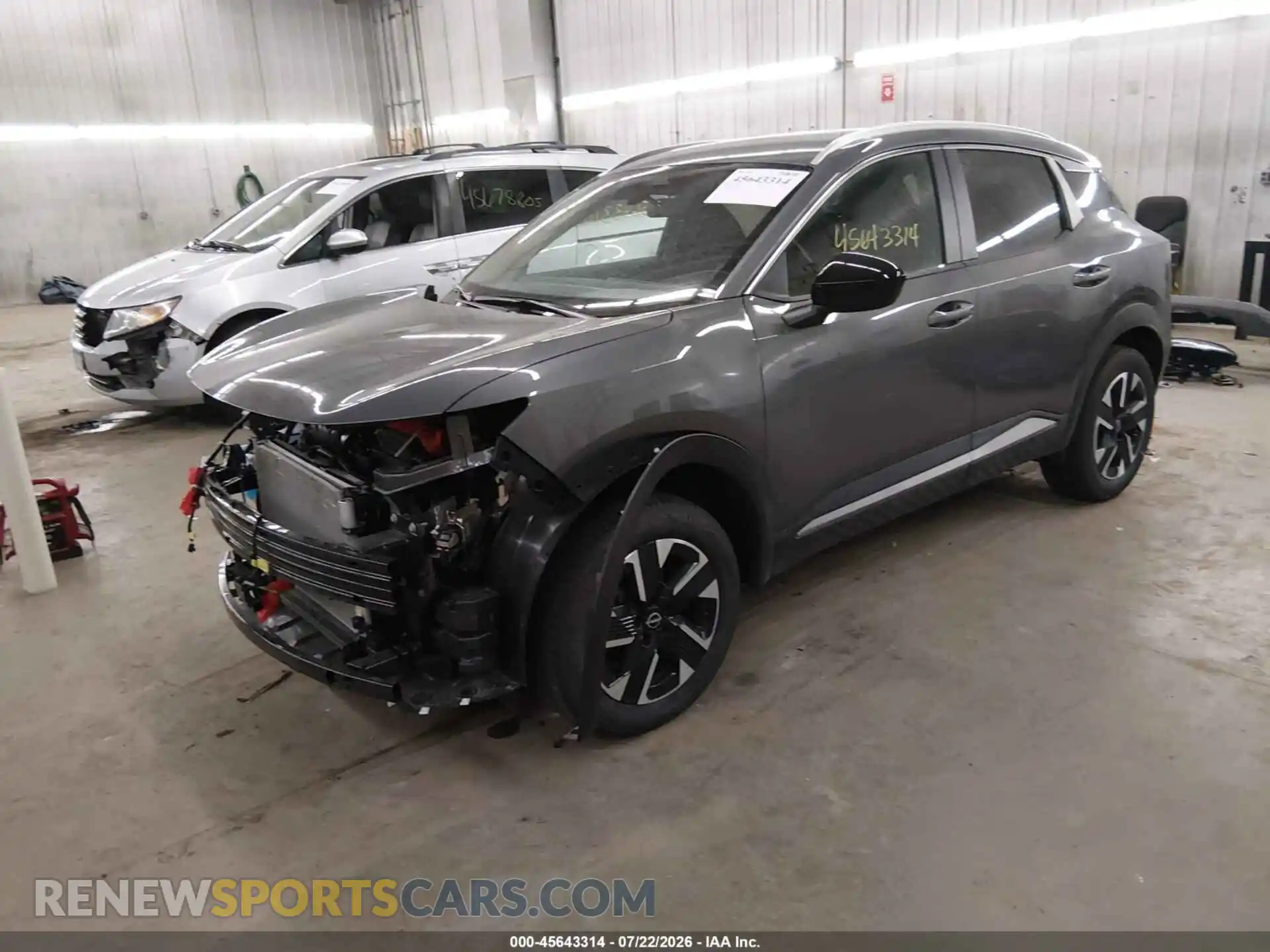 2 Photograph of a damaged car 3N8AP6CB0TL366701 NISSAN KICKS 2026