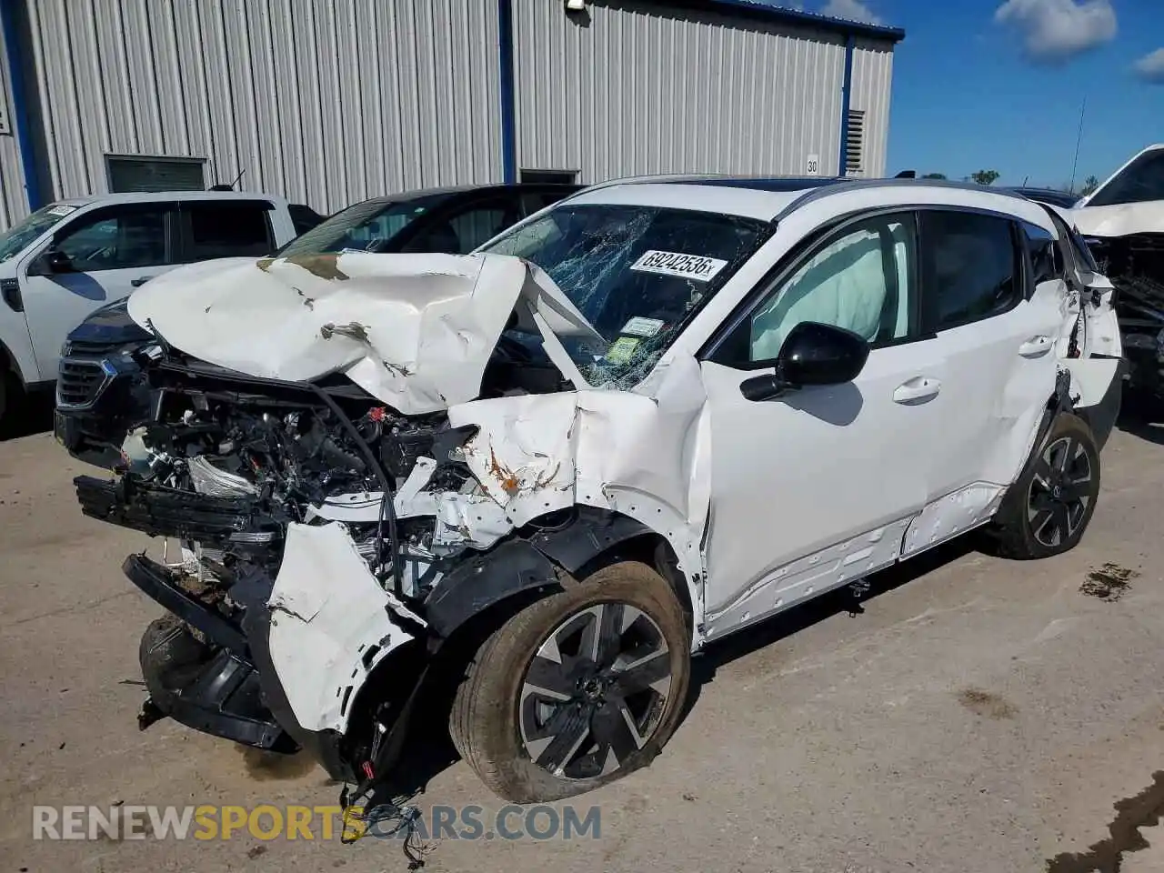 1 Photograph of a damaged car 3N8AP6CB2TL423464 NISSAN KICKS 2026
