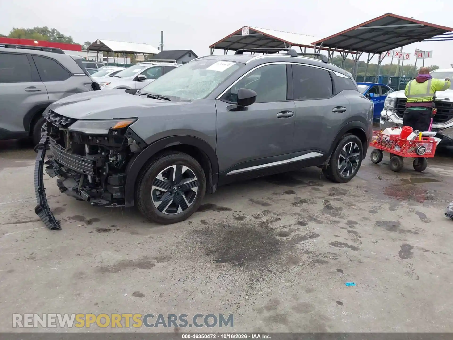 2 Photograph of a damaged car 3N8AP6CB4TL312866 NISSAN KICKS 2026
