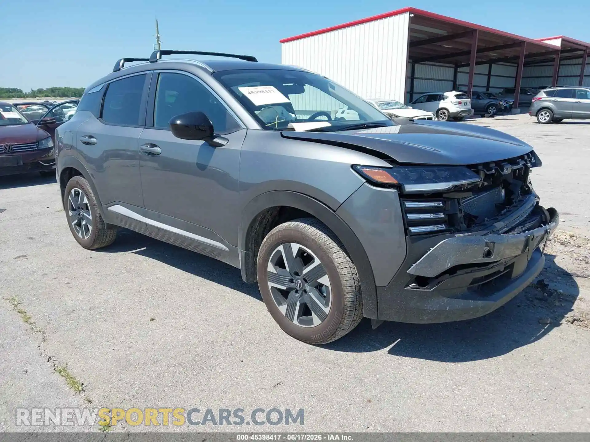 1 Photograph of a damaged car 3N8AP6CB6TL372177 NISSAN KICKS 2026