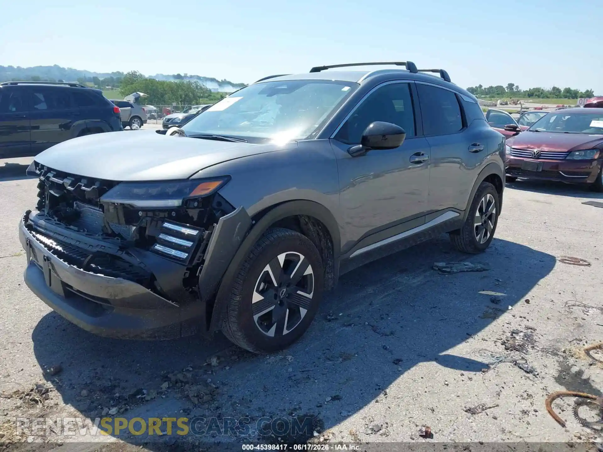 2 Photograph of a damaged car 3N8AP6CB6TL372177 NISSAN KICKS 2026