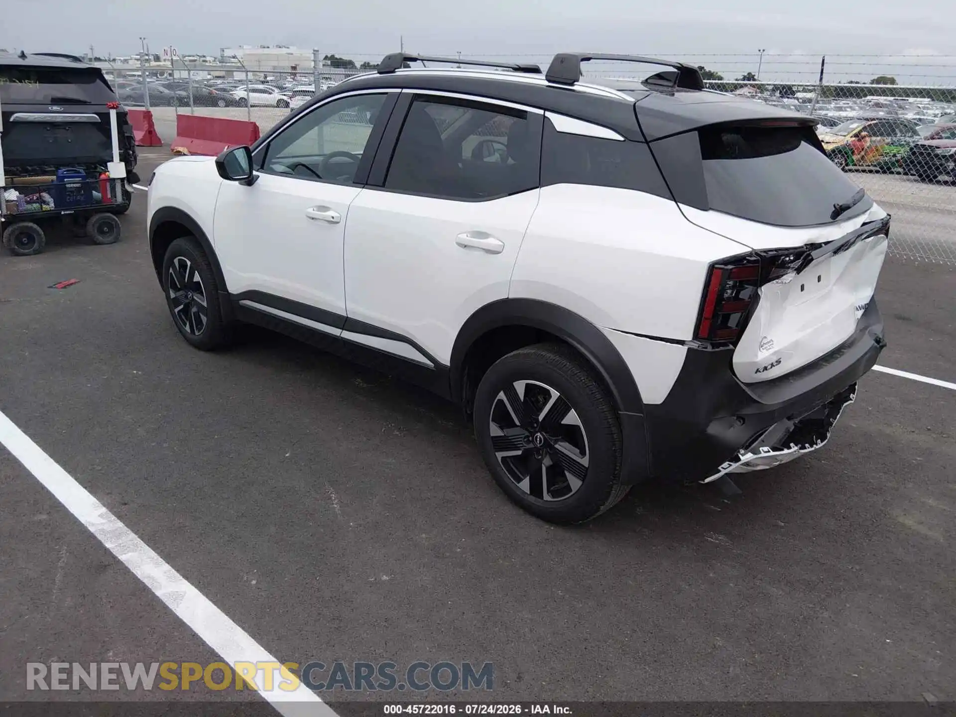 3 Photograph of a damaged car 3N8AP6CB6TL397094 NISSAN KICKS 2026