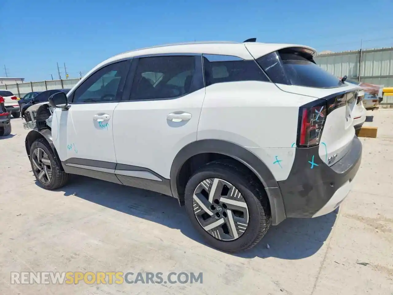 2 Photograph of a damaged car 3N8AP6CE0TL378440 NISSAN KICKS 2026