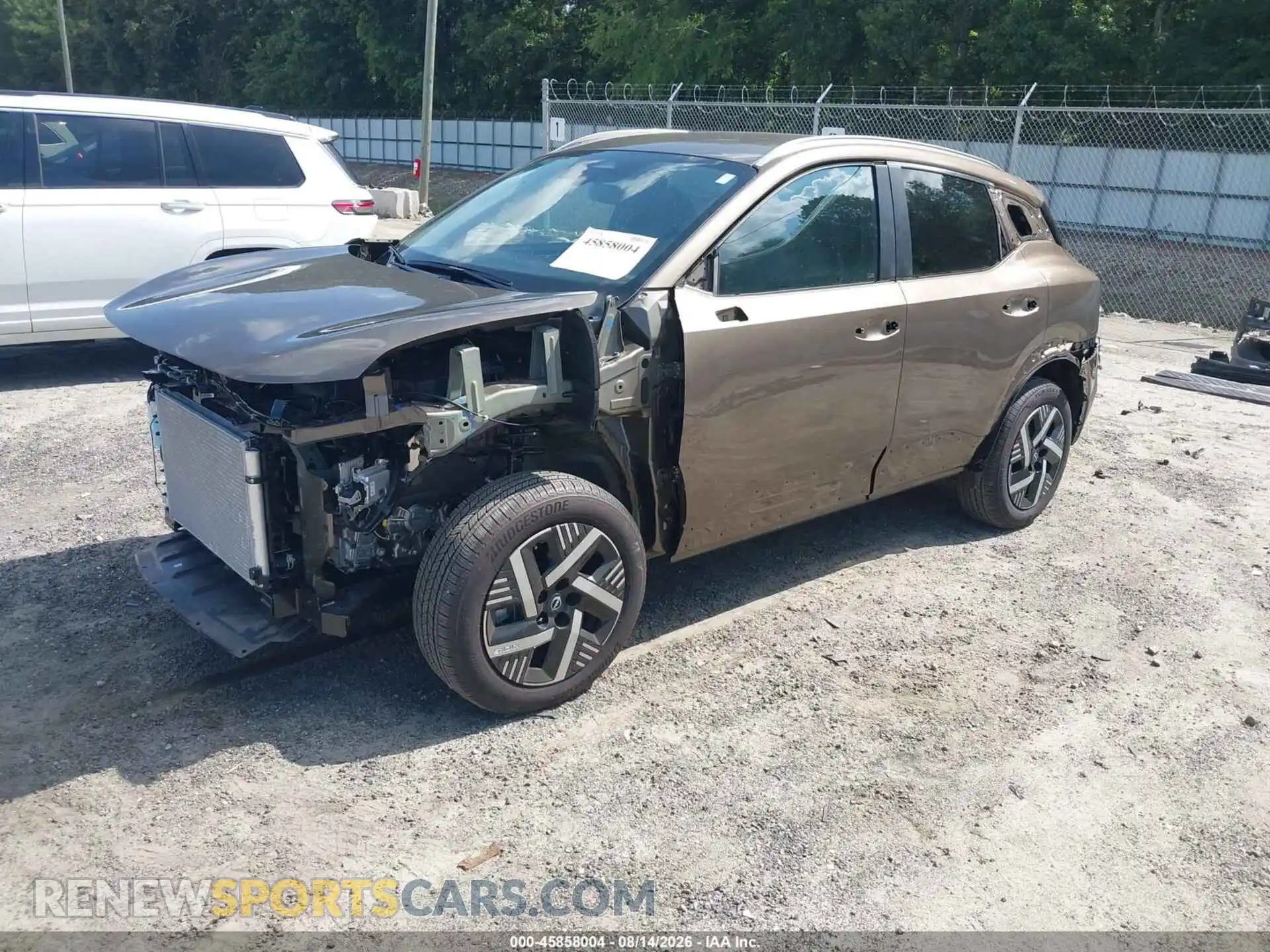 2 Photograph of a damaged car 3N8AP6CE1TL368547 NISSAN KICKS 2026