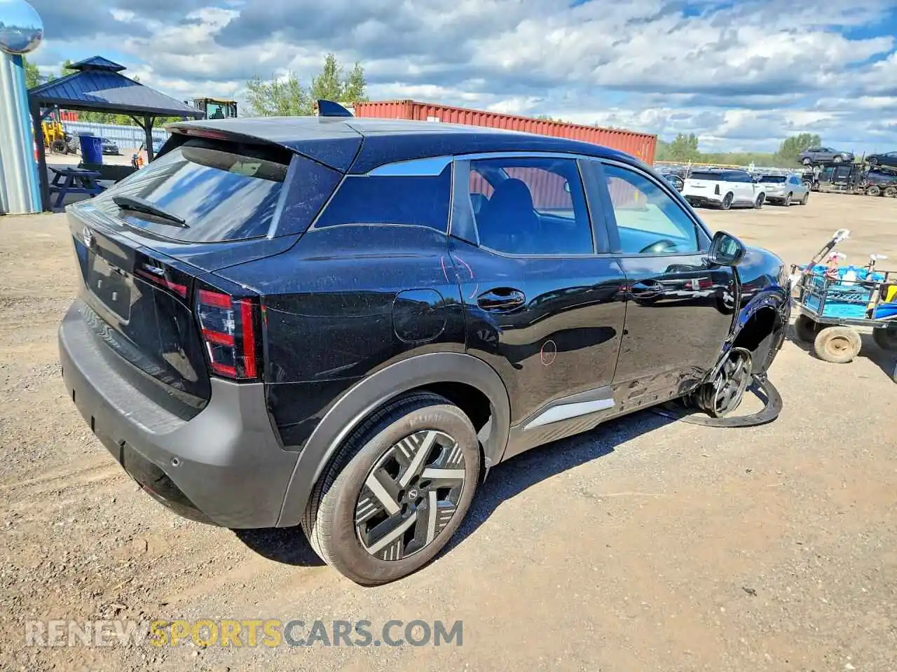 3 Photograph of a damaged car 3N8AP6CE1TL402888 NISSAN KICKS 2026