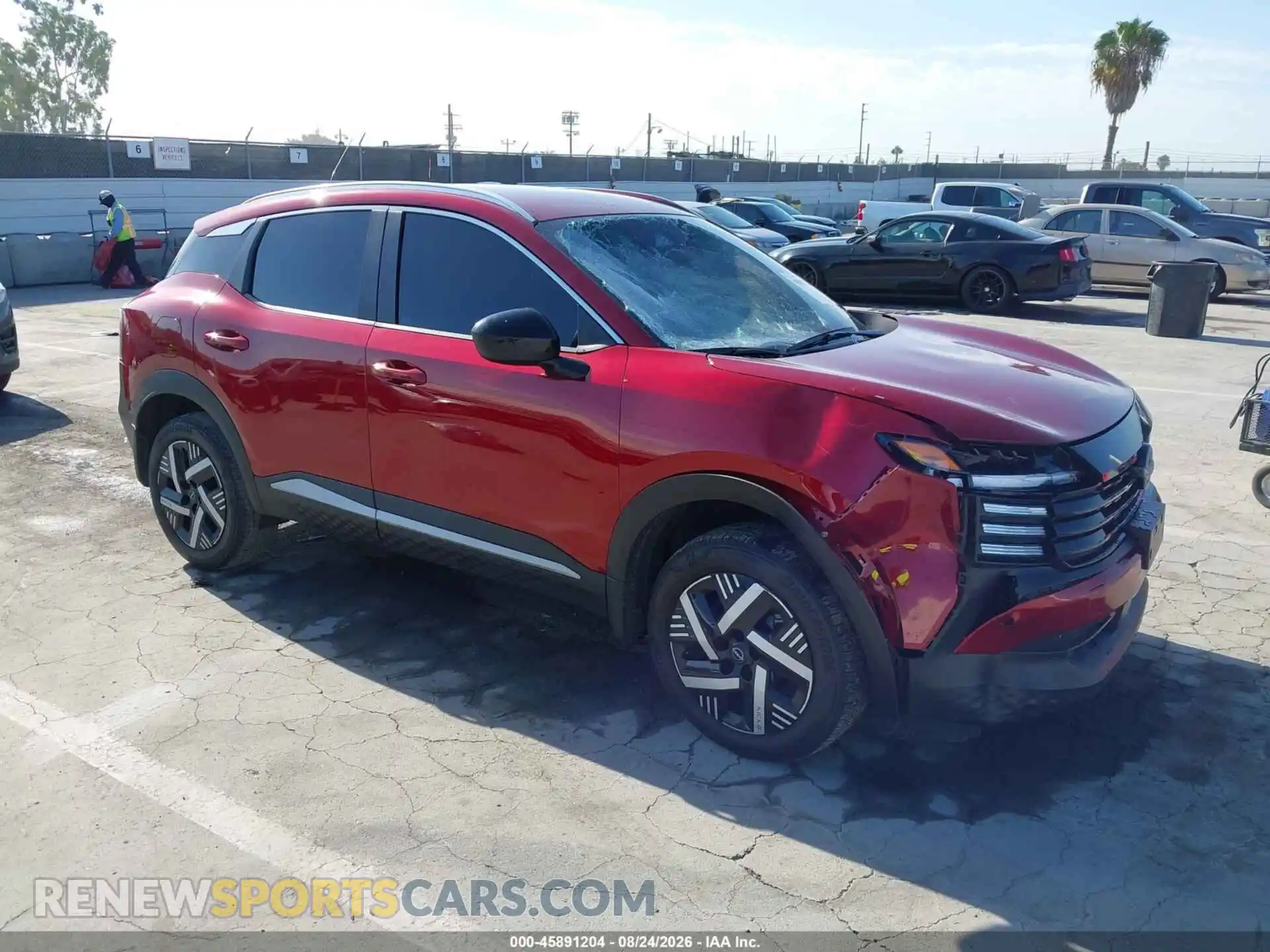 1 fotografías del automóvil dañado 3N8AP6CE2TL304601 NISSAN KICKS 2026