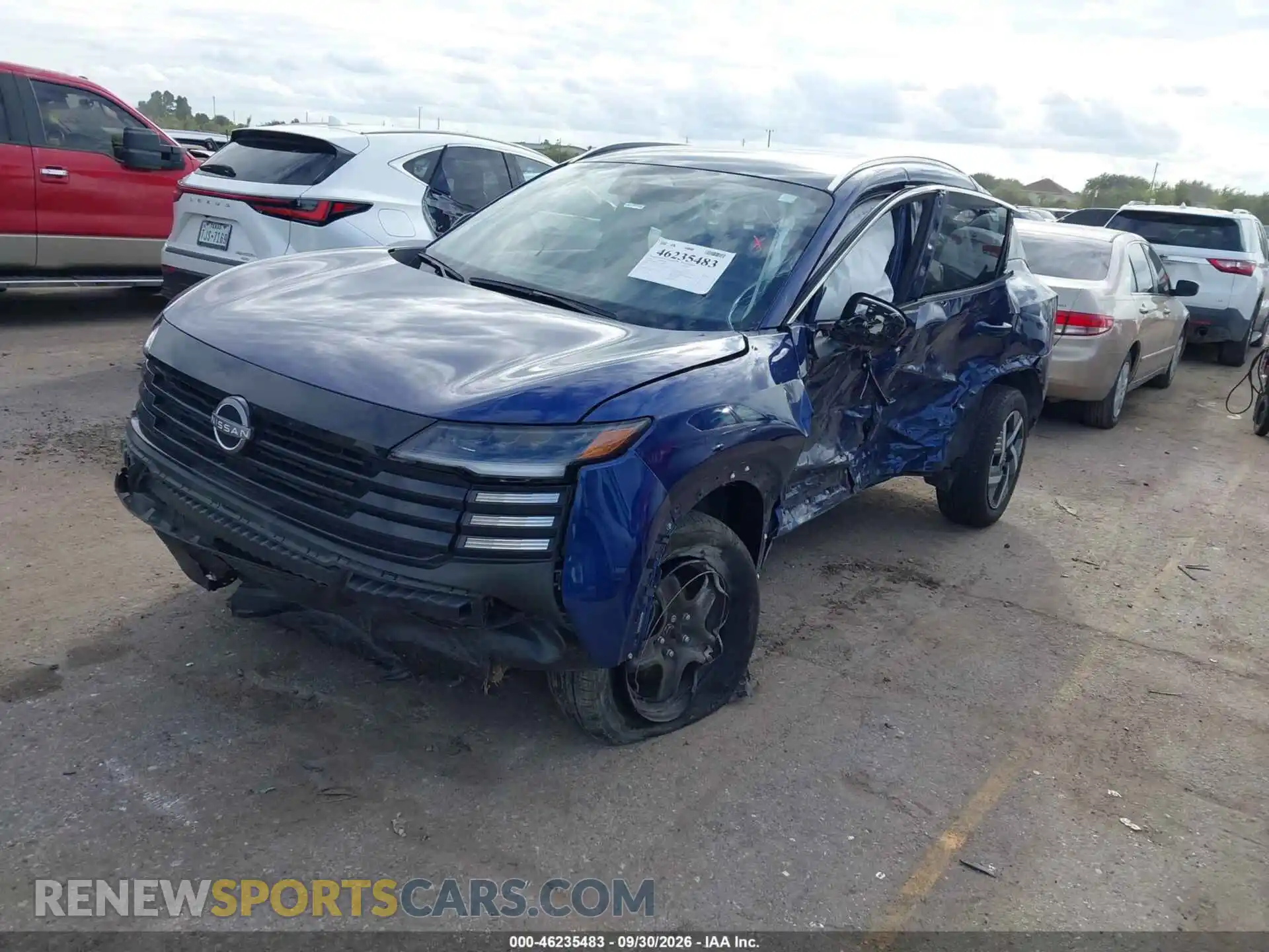 2 Photograph of a damaged car 3N8AP6CE2TL339848 NISSAN KICKS 2026