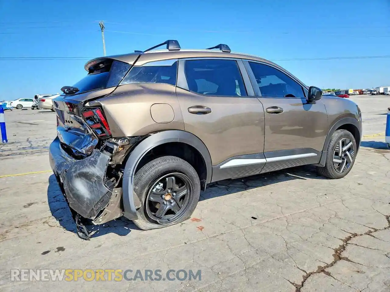 3 fotografías del automóvil dañado 3N8AP6CE3TL316448 NISSAN KICKS 2026