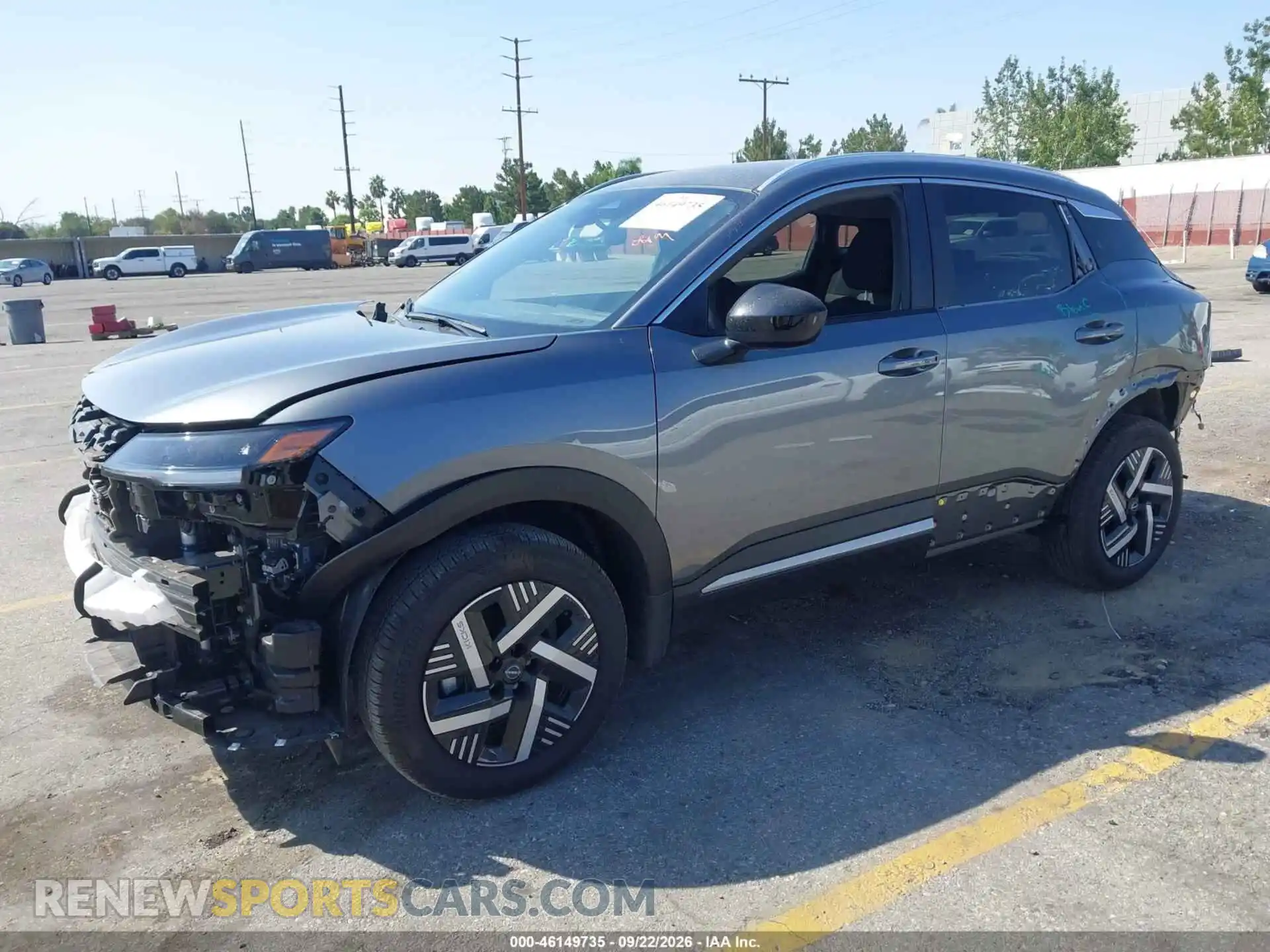 2 Photograph of a damaged car 3N8AP6CE3TL425069 NISSAN KICKS 2026