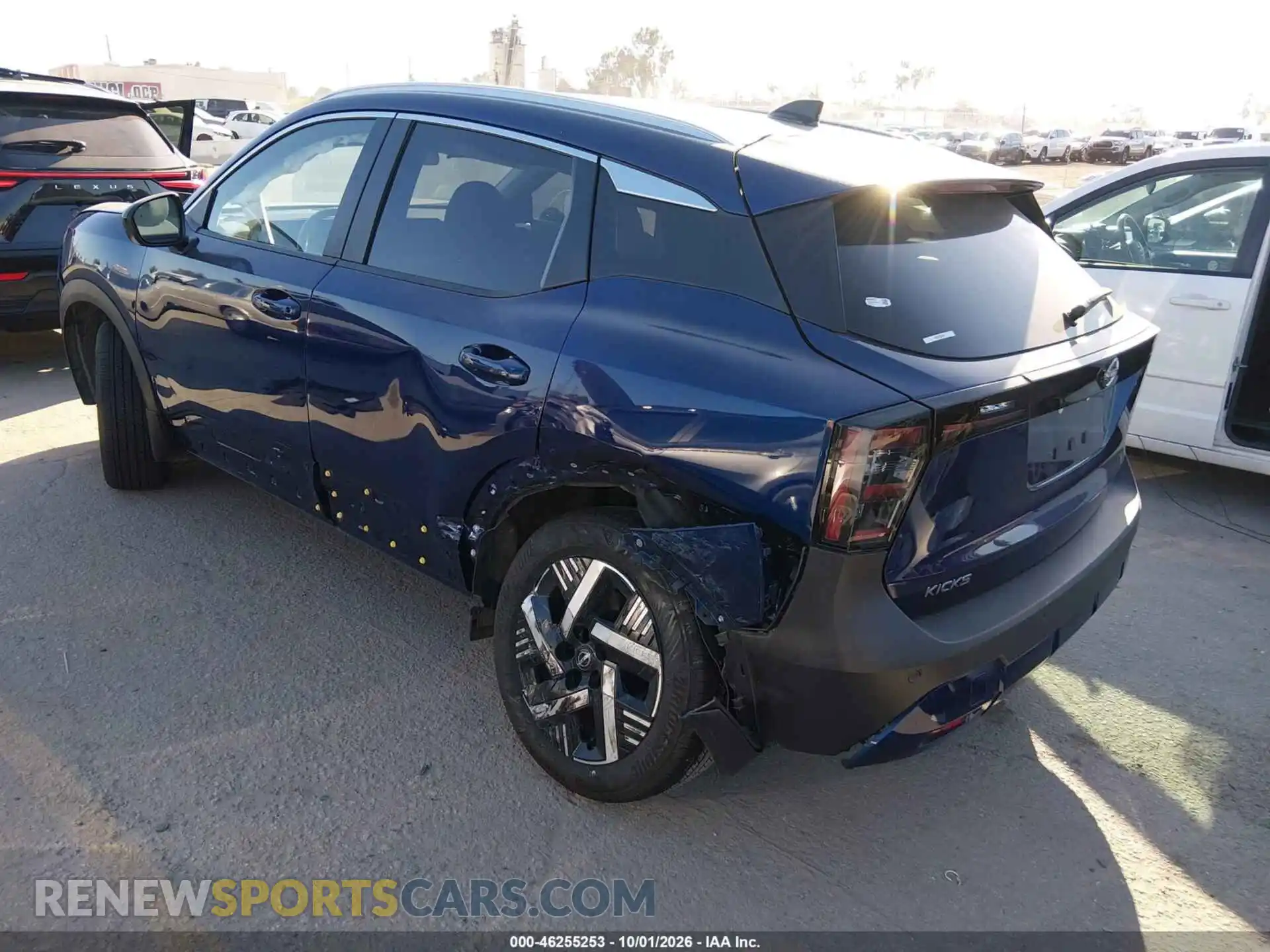 3 Photograph of a damaged car 3N8AP6CE4TL318449 NISSAN KICKS 2026