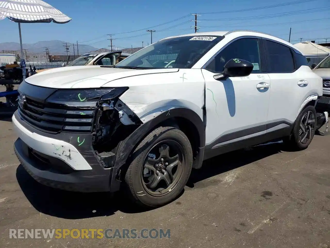 1 Photograph of a damaged car 3N8AP6CE4TL324526 NISSAN KICKS 2026