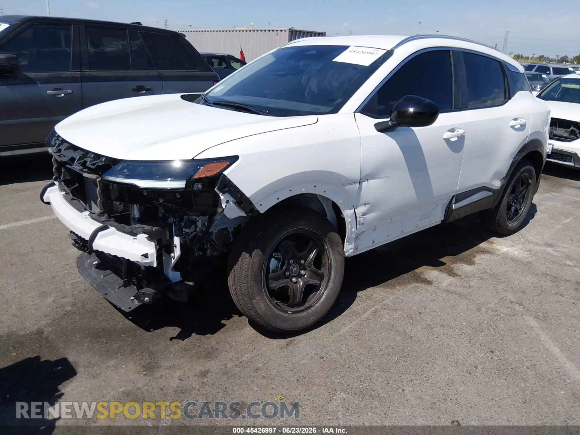 2 Photograph of a damaged car 3N8AP6CE4TL411858 NISSAN KICKS 2026