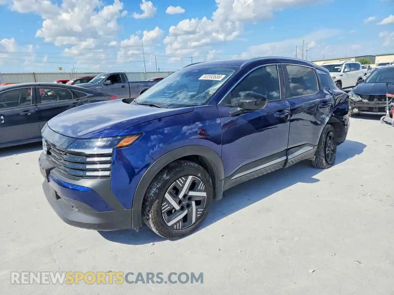 1 Photograph of a damaged car 3N8AP6CE5TL322722 NISSAN KICKS 2026
