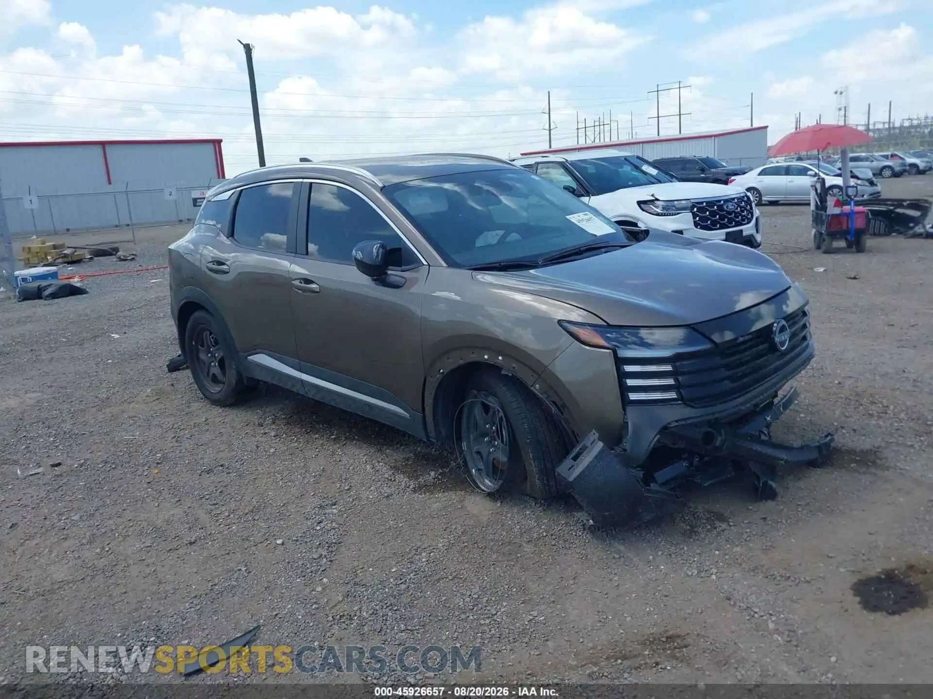 1 Photograph of a damaged car 3N8AP6CE5TL337835 NISSAN KICKS 2026