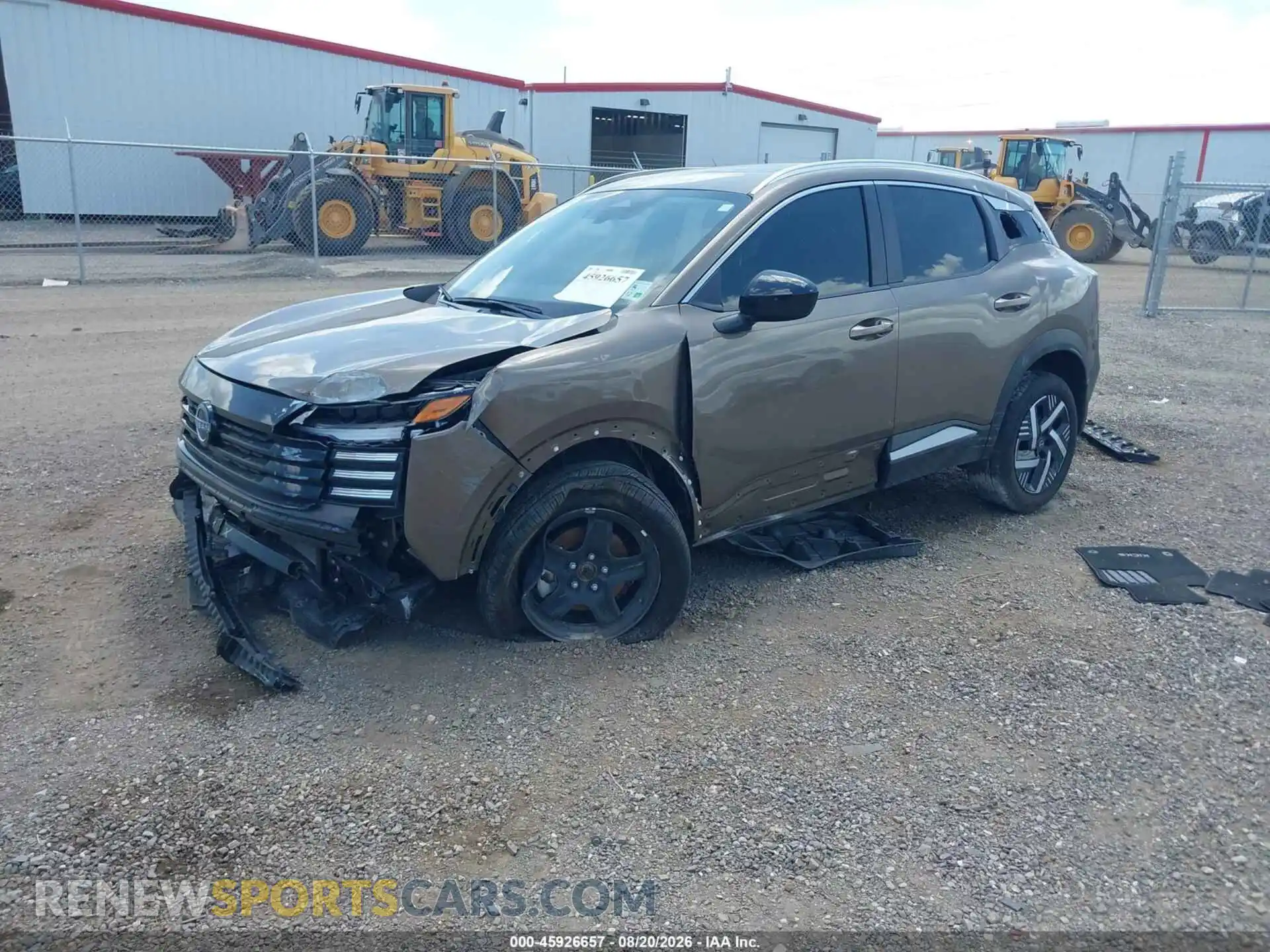 2 Photograph of a damaged car 3N8AP6CE5TL337835 NISSAN KICKS 2026