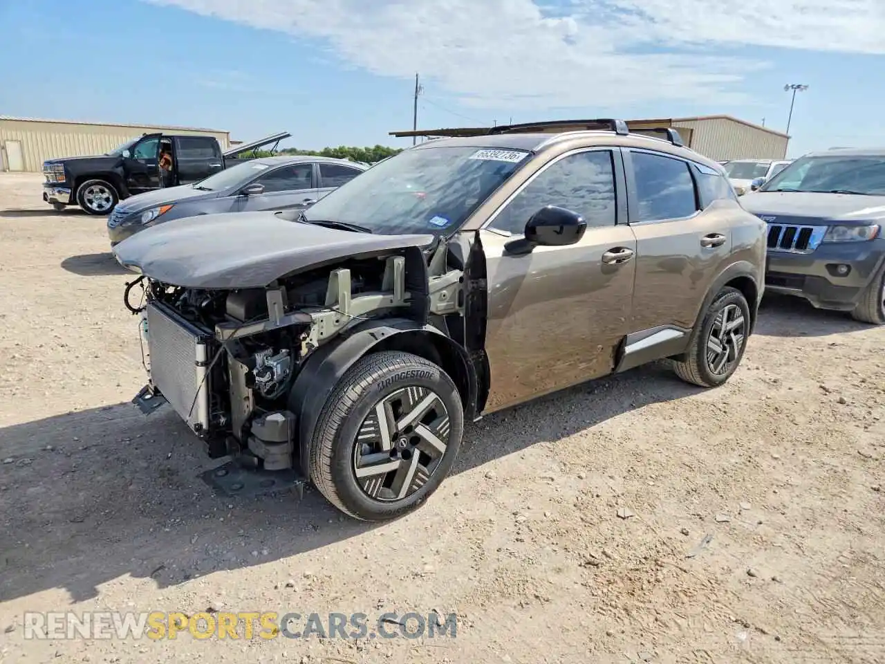 1 Photograph of a damaged car 3N8AP6CE5TL395945 NISSAN KICKS 2026