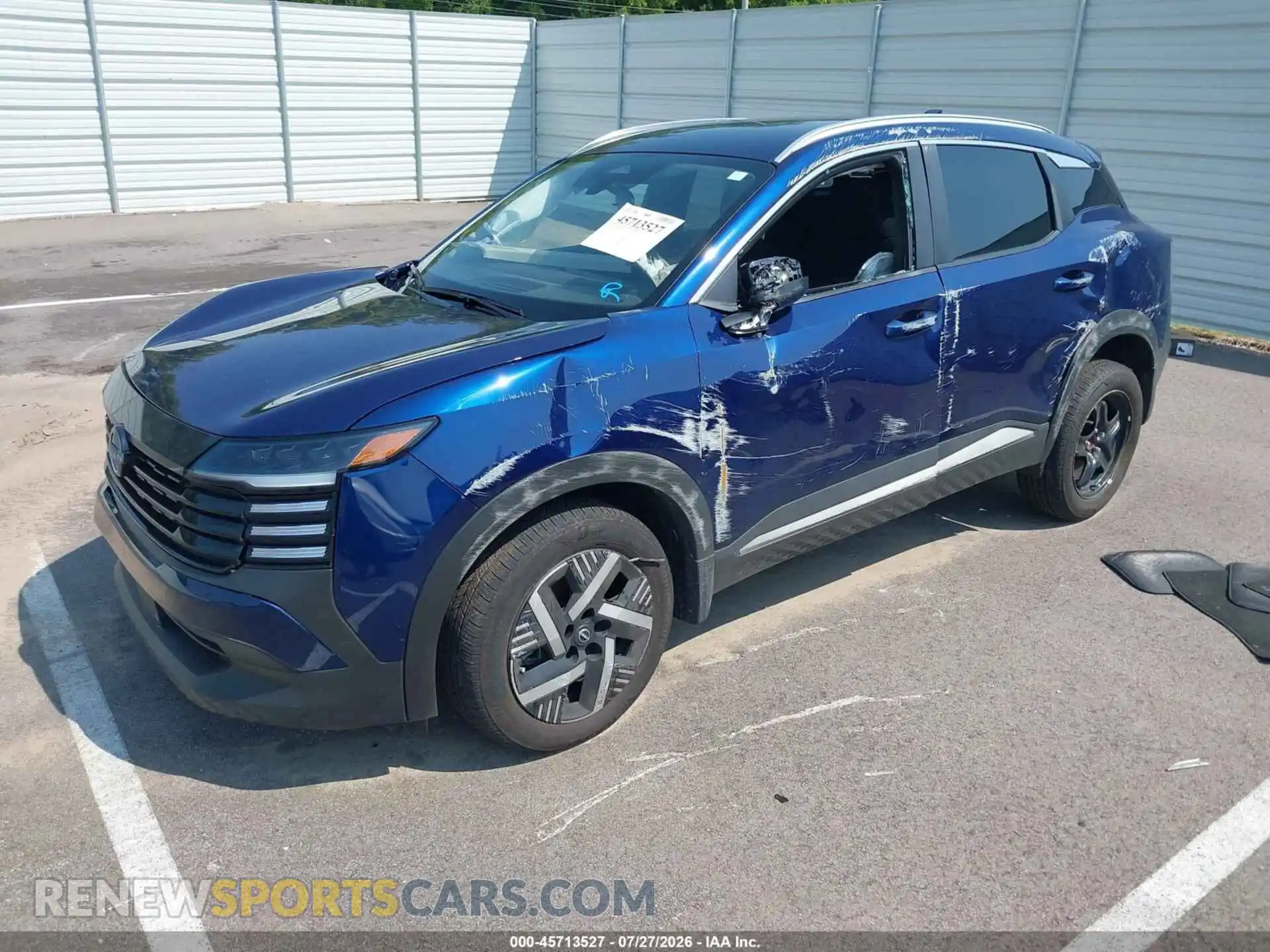 2 Photograph of a damaged car 3N8AP6CE6TL323264 NISSAN KICKS 2026