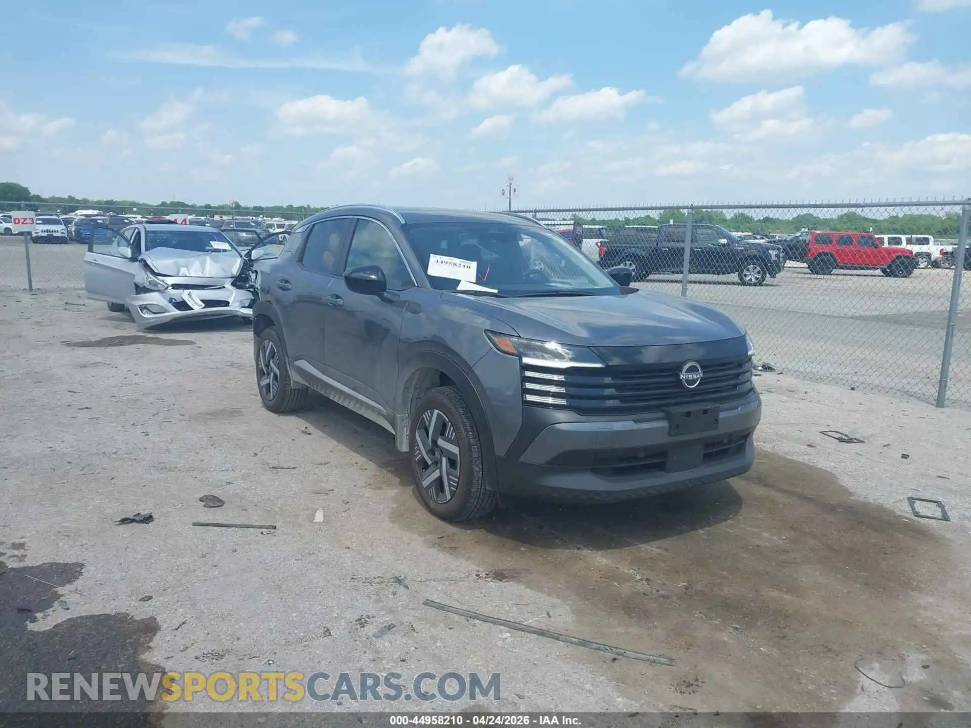 1 Photograph of a damaged car 3N8AP6CE6TL324737 NISSAN KICKS 2026