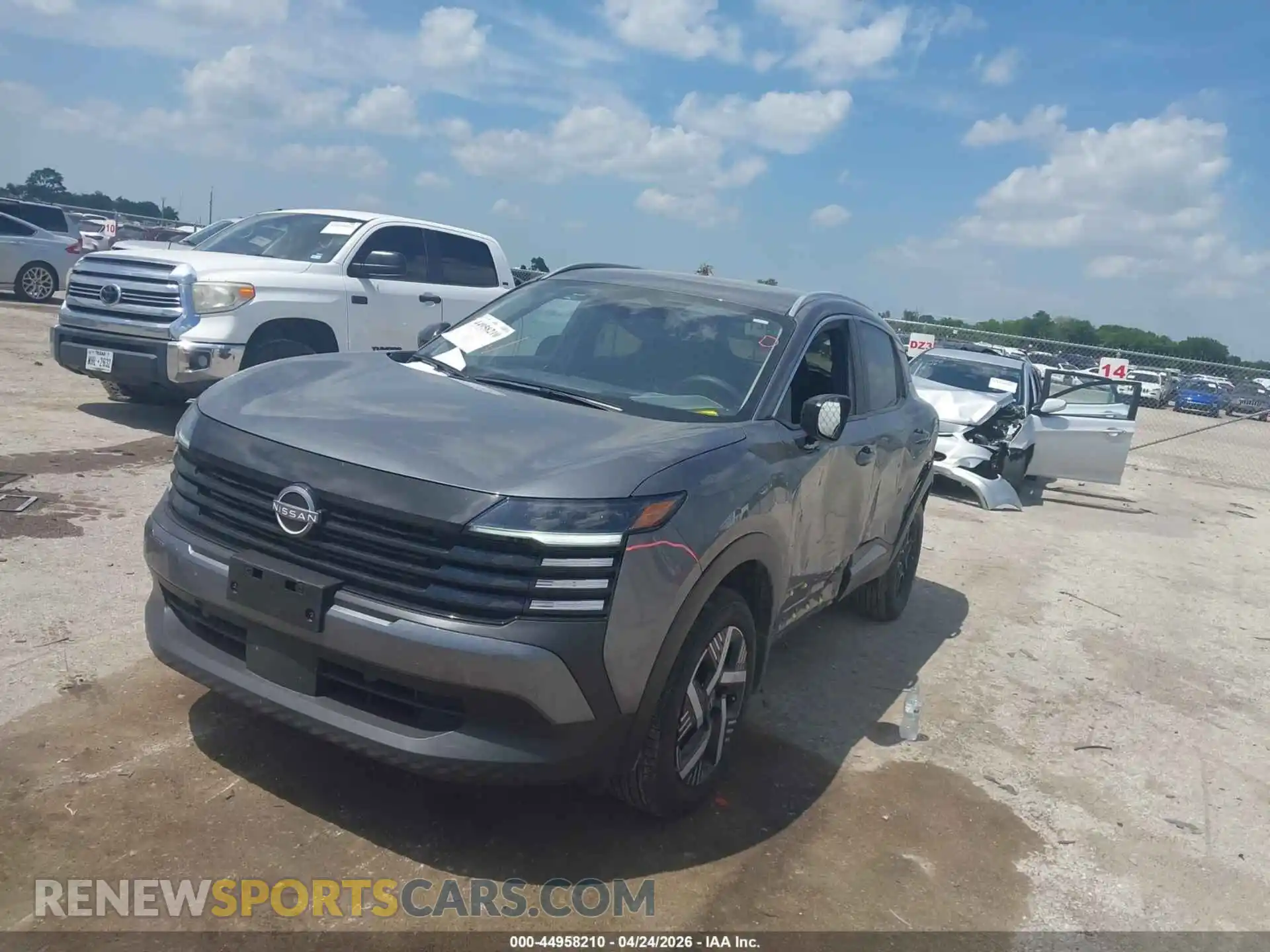 2 Photograph of a damaged car 3N8AP6CE6TL324737 NISSAN KICKS 2026