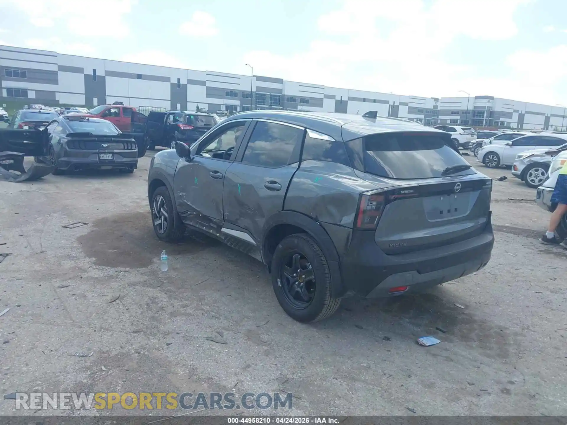 3 Photograph of a damaged car 3N8AP6CE6TL324737 NISSAN KICKS 2026