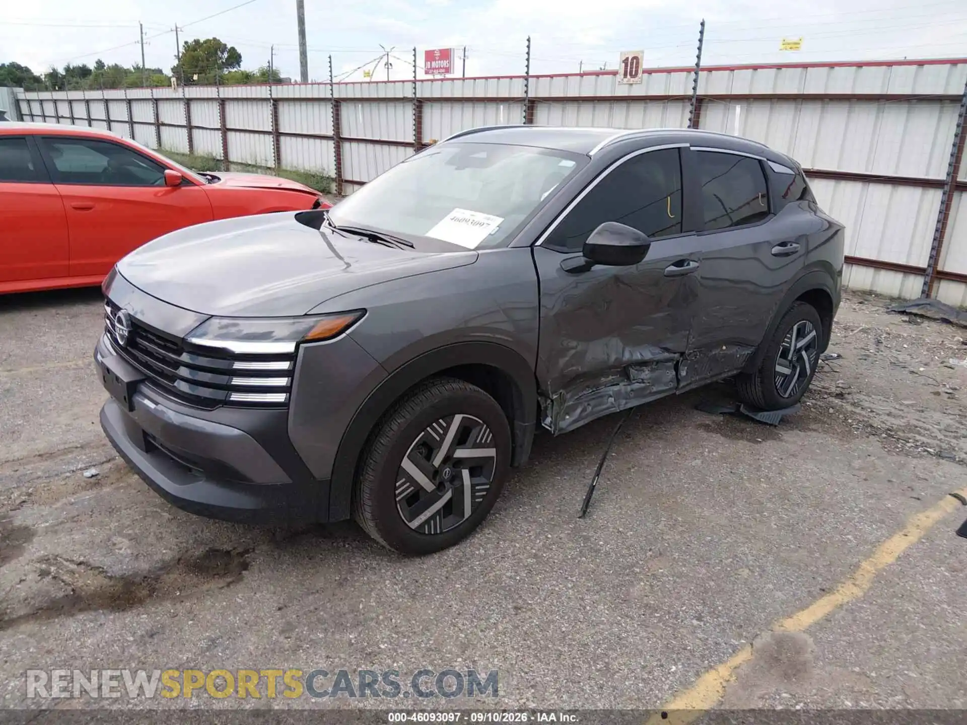 2 Photograph of a damaged car 3N8AP6CE6TL325886 NISSAN KICKS 2026