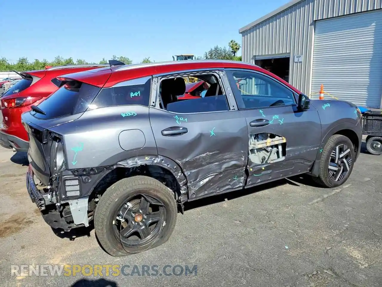 3 Photograph of a damaged car 3N8AP6CE7TL318381 NISSAN KICKS 2026