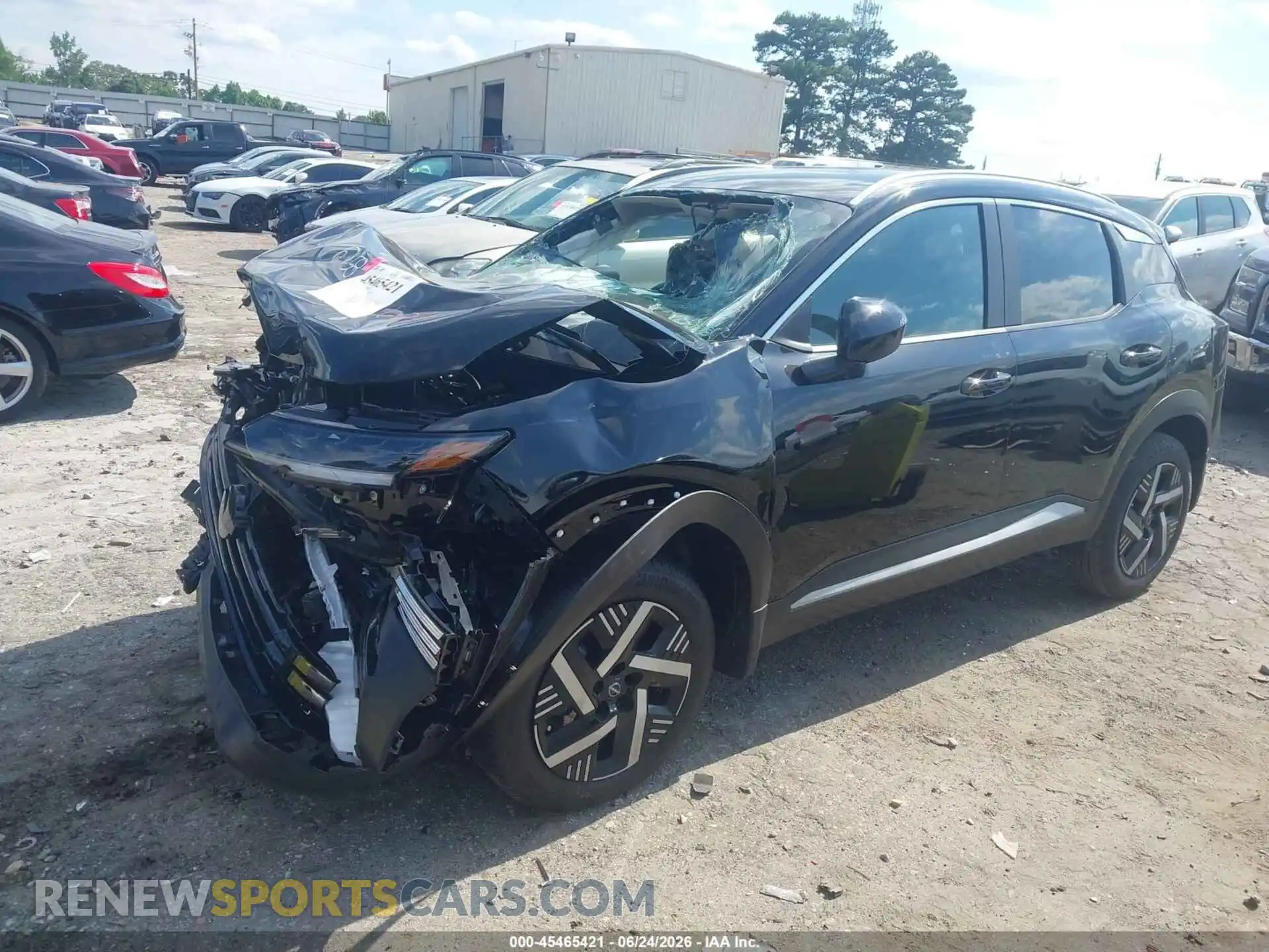 2 Photograph of a damaged car 3N8AP6CE7TL406458 NISSAN KICKS 2026