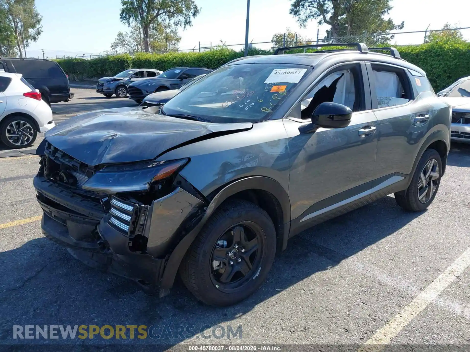 2 Photograph of a damaged car 3N8AP6CE8TL308068 NISSAN KICKS 2026
