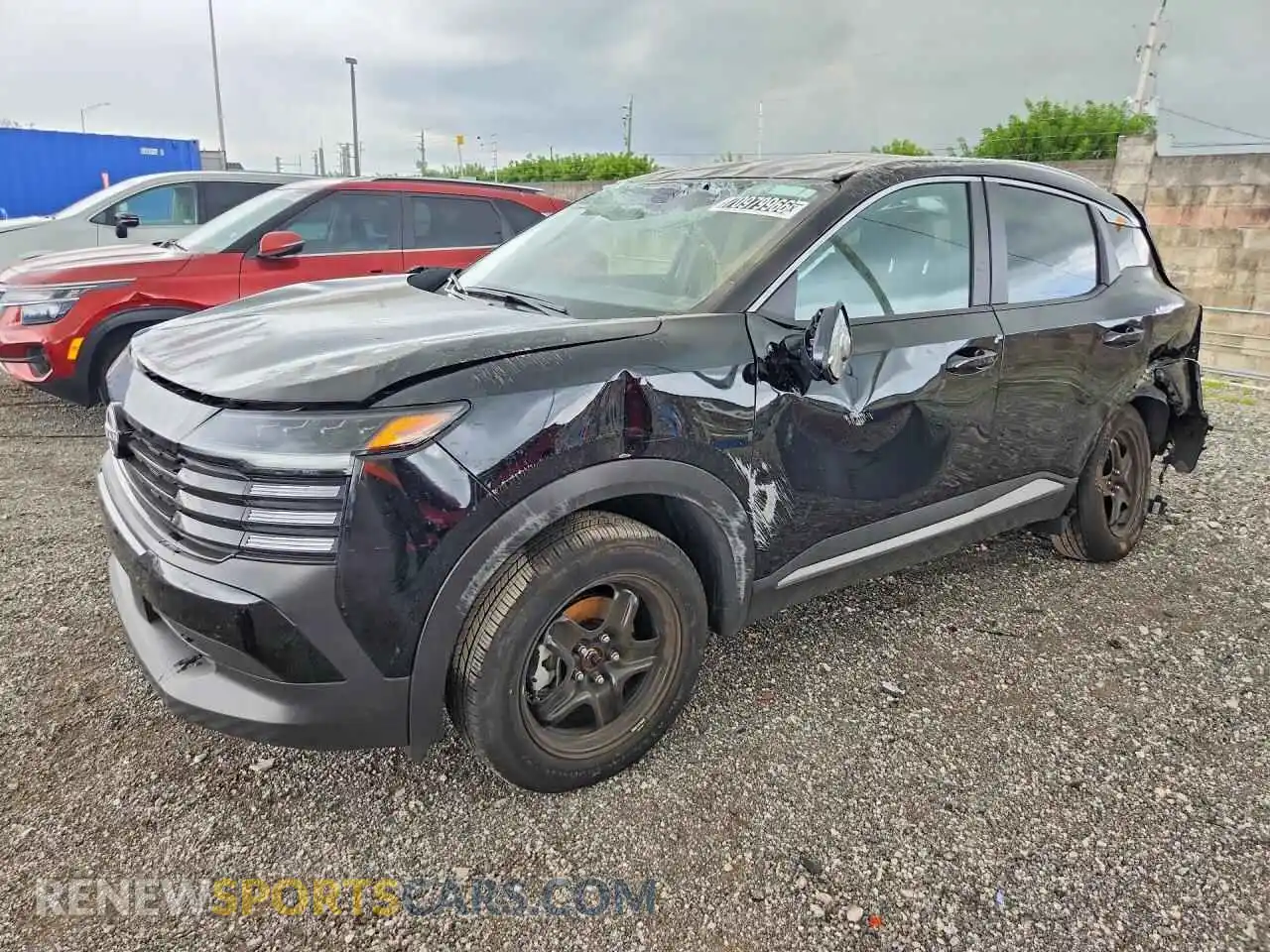 1 Photograph of a damaged car 3N8AP6CE8TL363300 NISSAN KICKS 2026