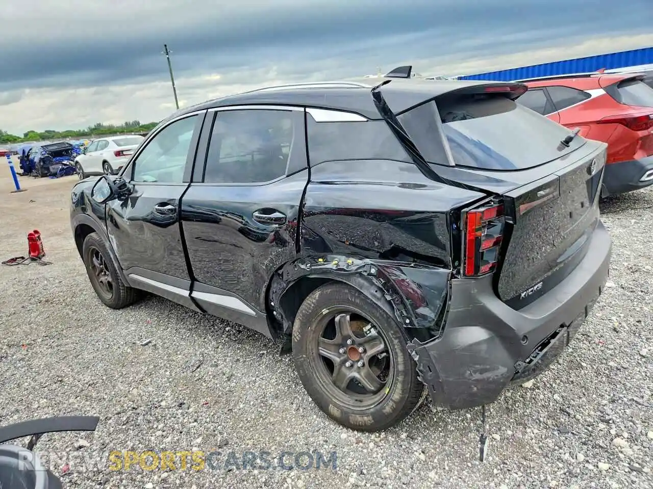 2 Photograph of a damaged car 3N8AP6CE8TL363300 NISSAN KICKS 2026