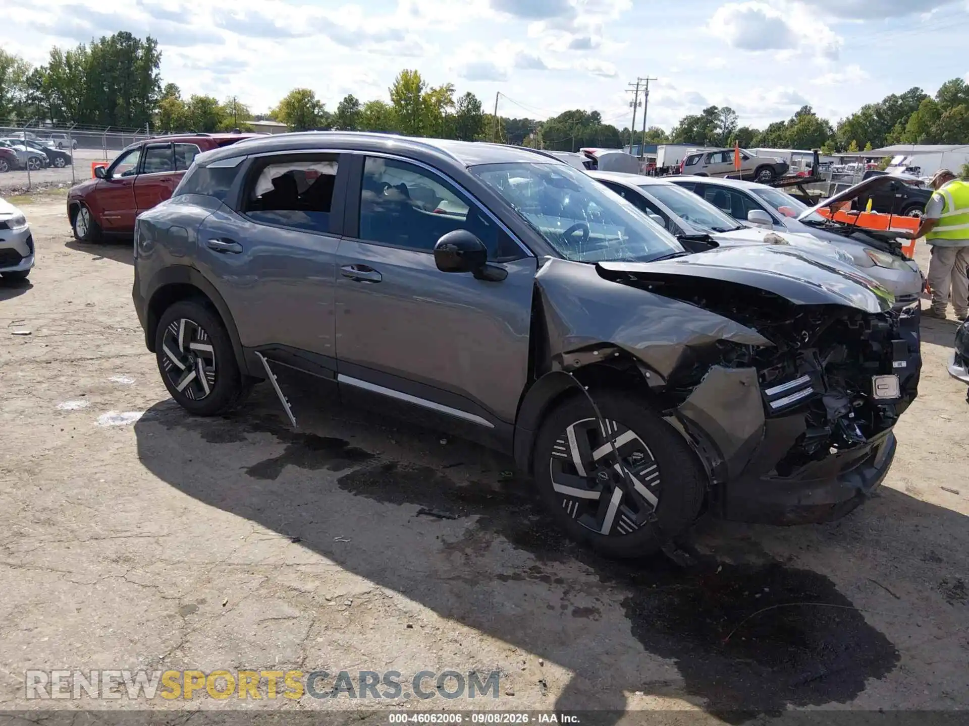 1 Photograph of a damaged car 3N8AP6CE8TL405951 NISSAN KICKS 2026