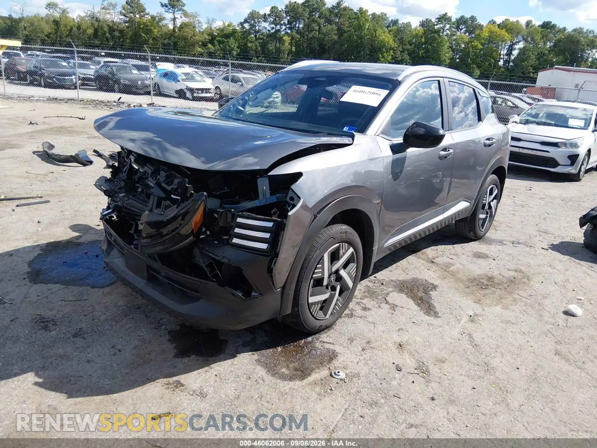 2 Photograph of a damaged car 3N8AP6CE8TL405951 NISSAN KICKS 2026
