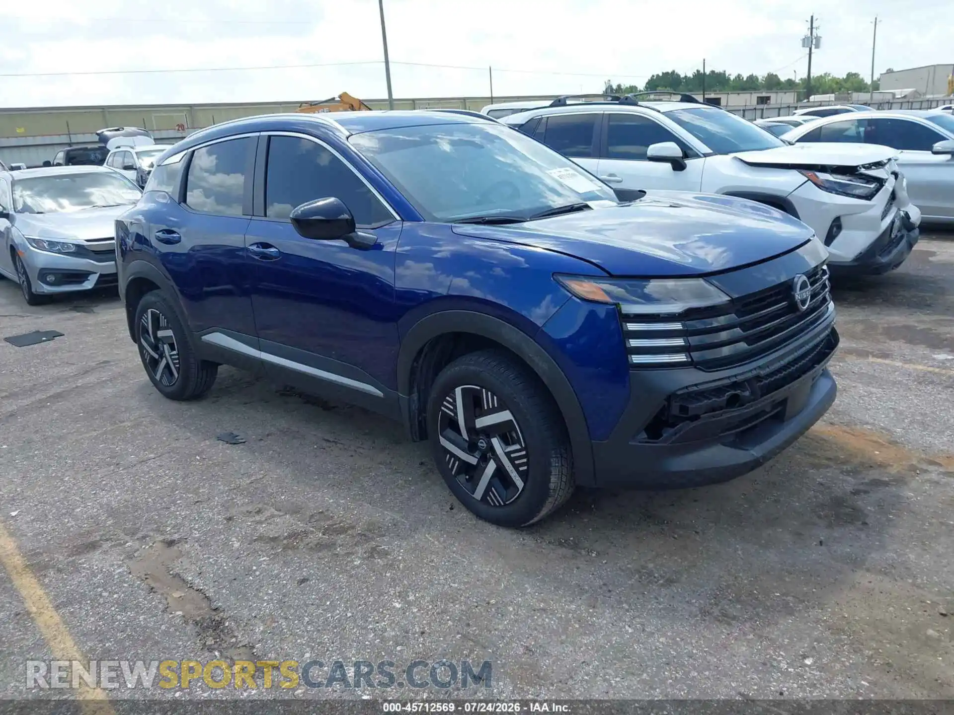 1 Photograph of a damaged car 3N8AP6CE9TL310685 NISSAN KICKS 2026
