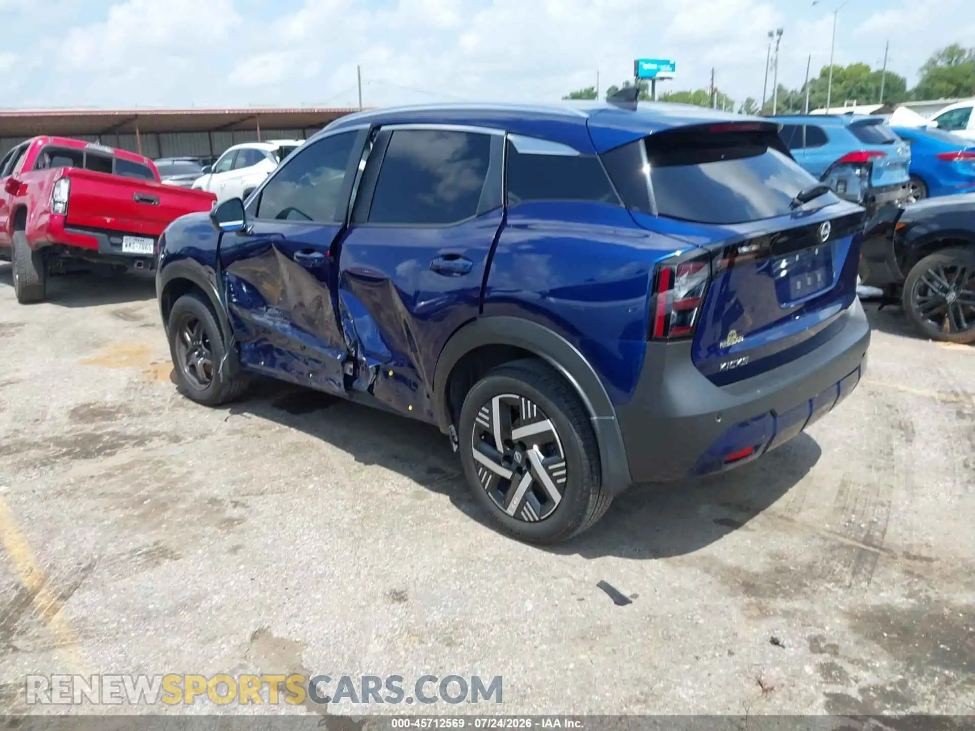 3 Photograph of a damaged car 3N8AP6CE9TL310685 NISSAN KICKS 2026