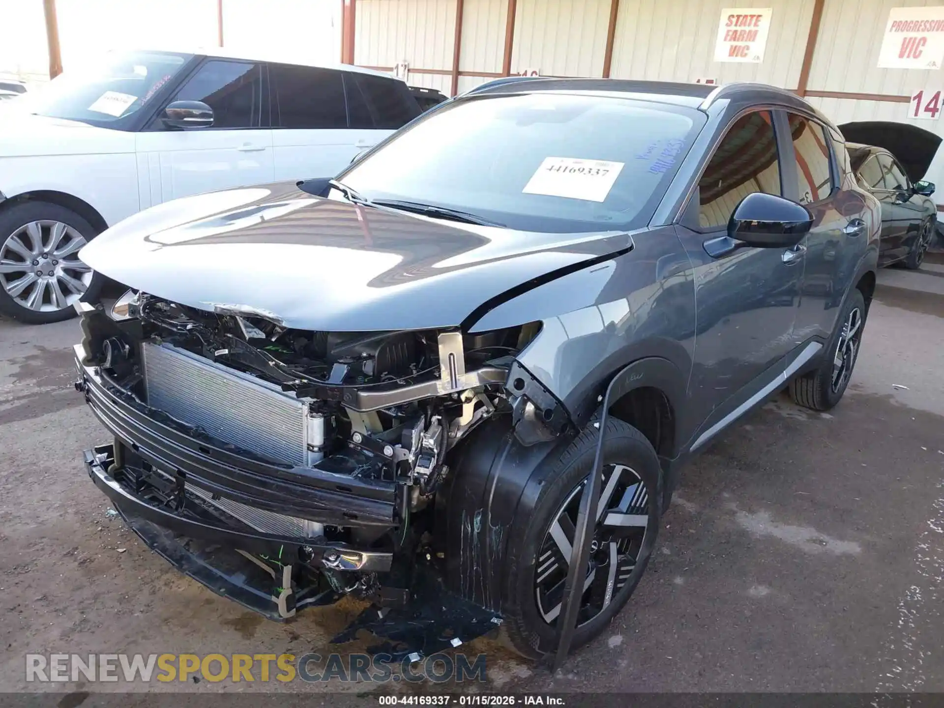 2 Photograph of a damaged car 3N8AP6CE9TL317846 NISSAN KICKS 2026
