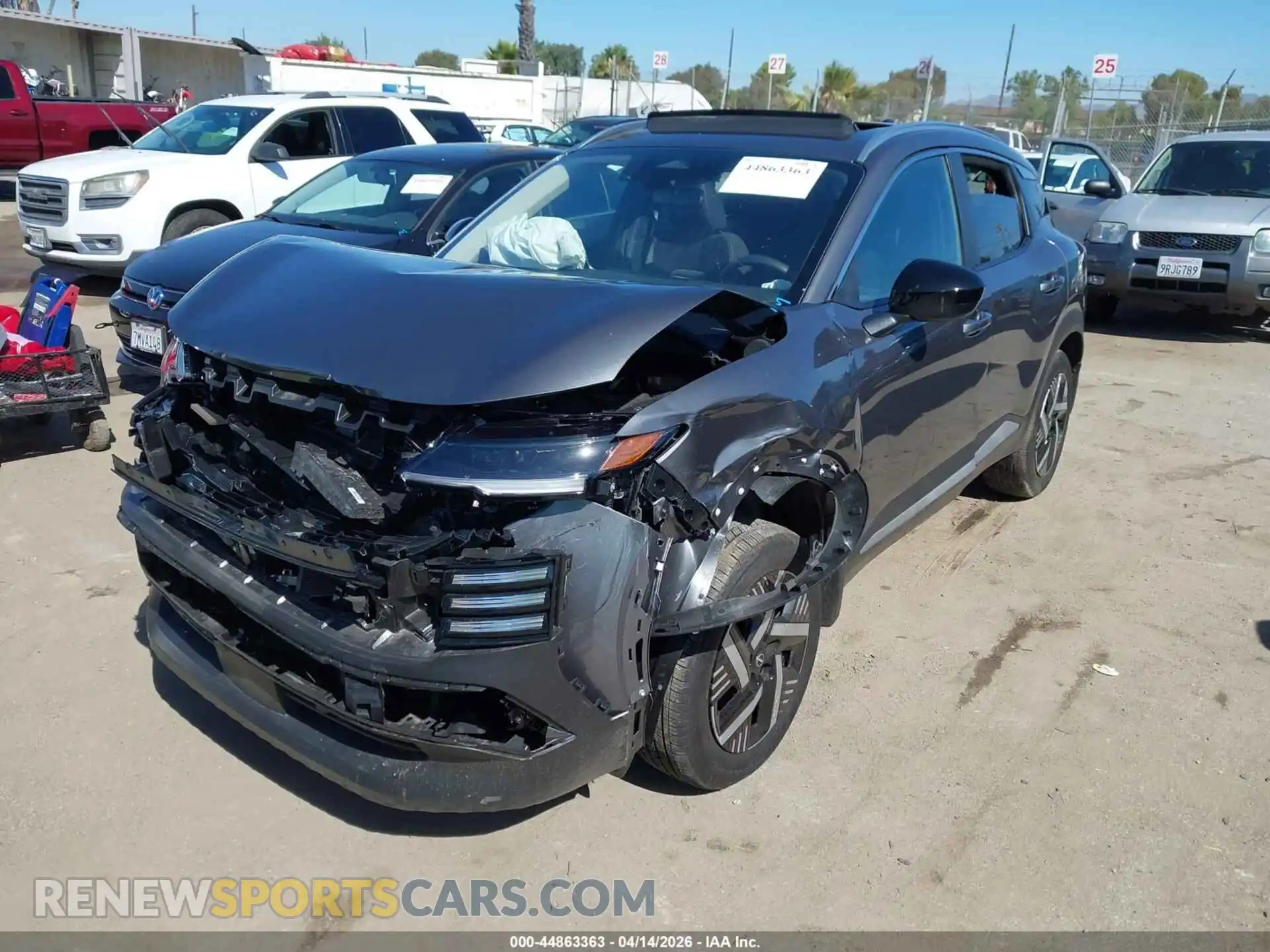 2 Фотография поврежденного автомобиля 3N8AP6CE9TL333531 NISSAN KICKS 2026