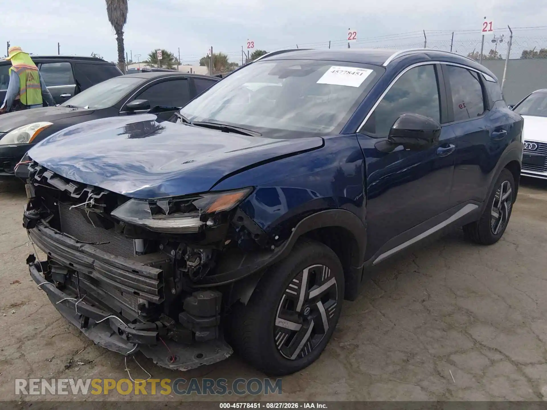 2 Фотография поврежденного автомобиля 3N8AP6CE9TL339684 NISSAN KICKS 2026