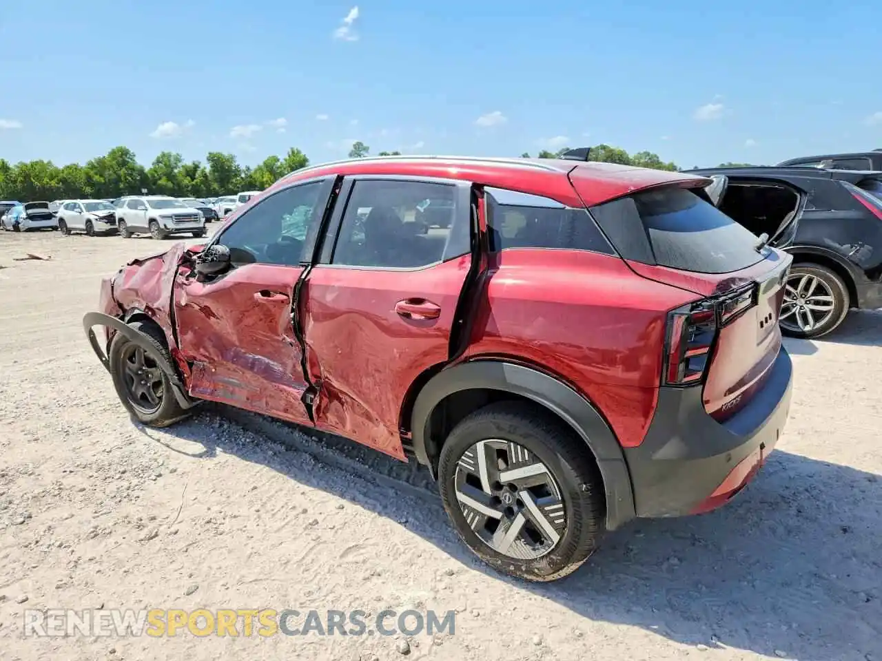 2 Photograph of a damaged car 3N8AP6CE9TL340477 NISSAN KICKS 2026