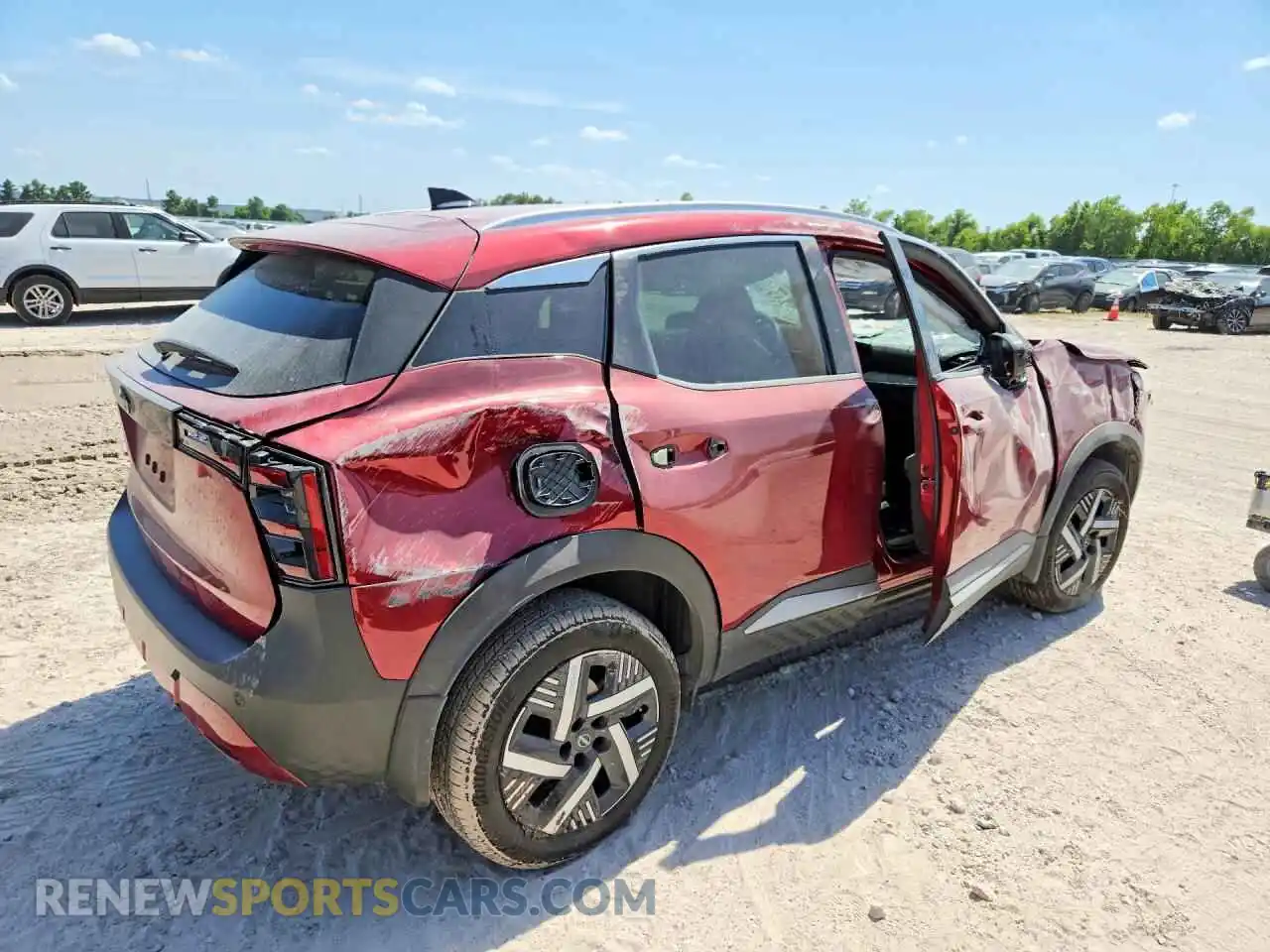 3 Photograph of a damaged car 3N8AP6CE9TL340477 NISSAN KICKS 2026