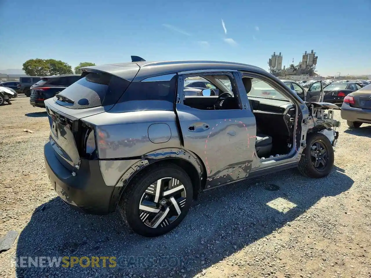 3 fotografías del automóvil dañado 3N8AP6CE9TL355772 NISSAN KICKS 2026