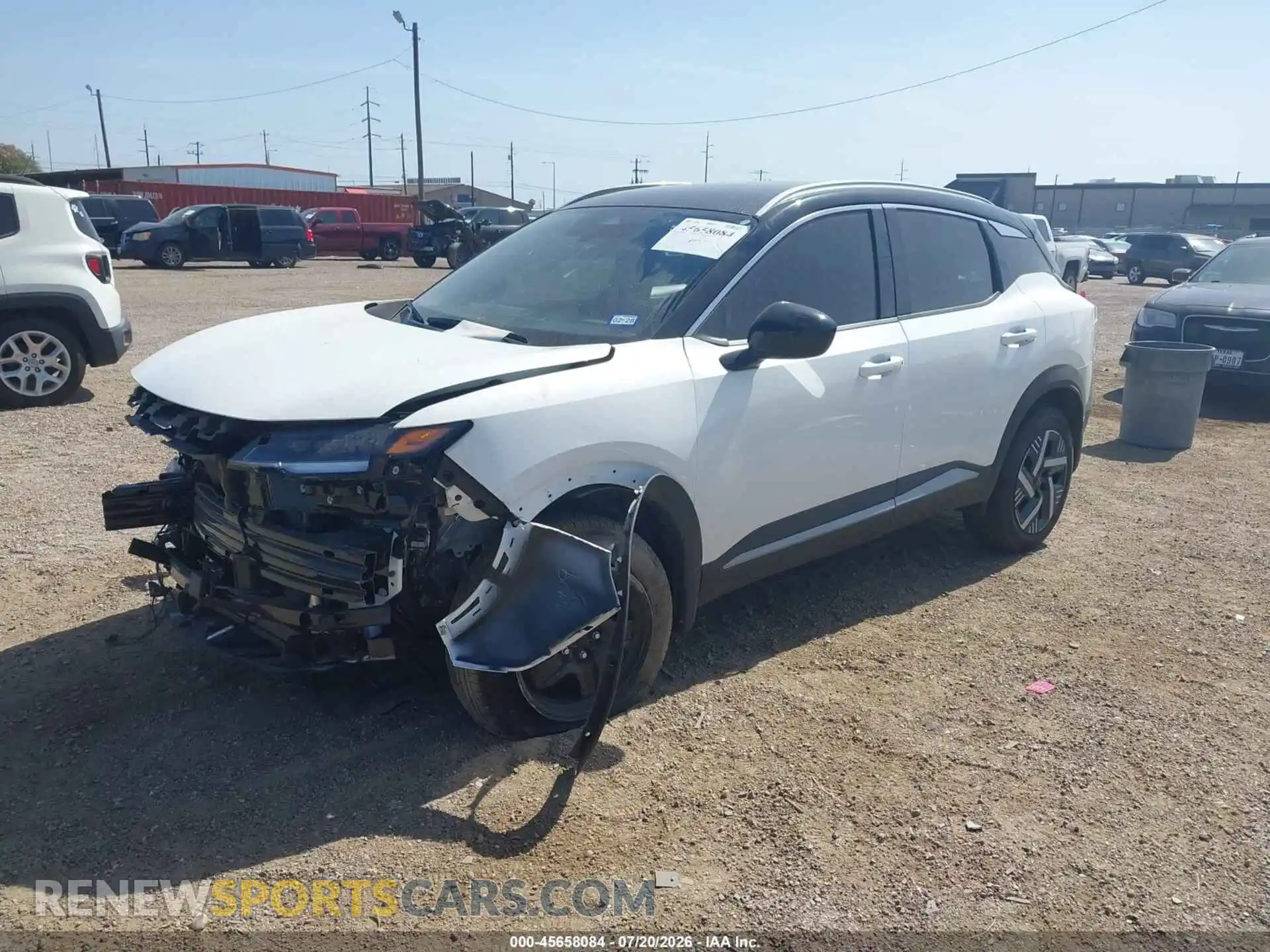 2 Photograph of a damaged car 3N8AP6CEXTL307665 NISSAN KICKS 2026