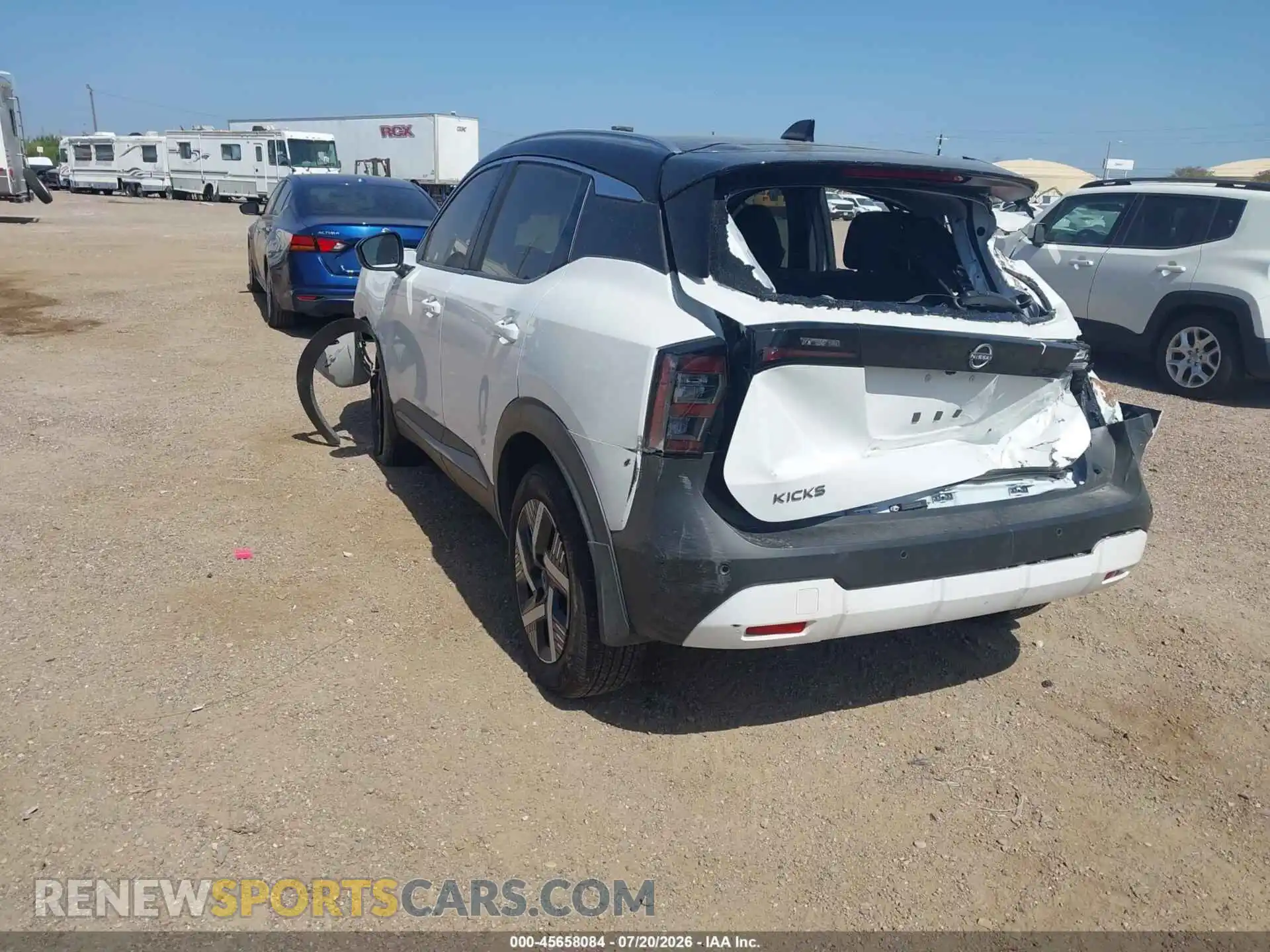 3 Photograph of a damaged car 3N8AP6CEXTL307665 NISSAN KICKS 2026