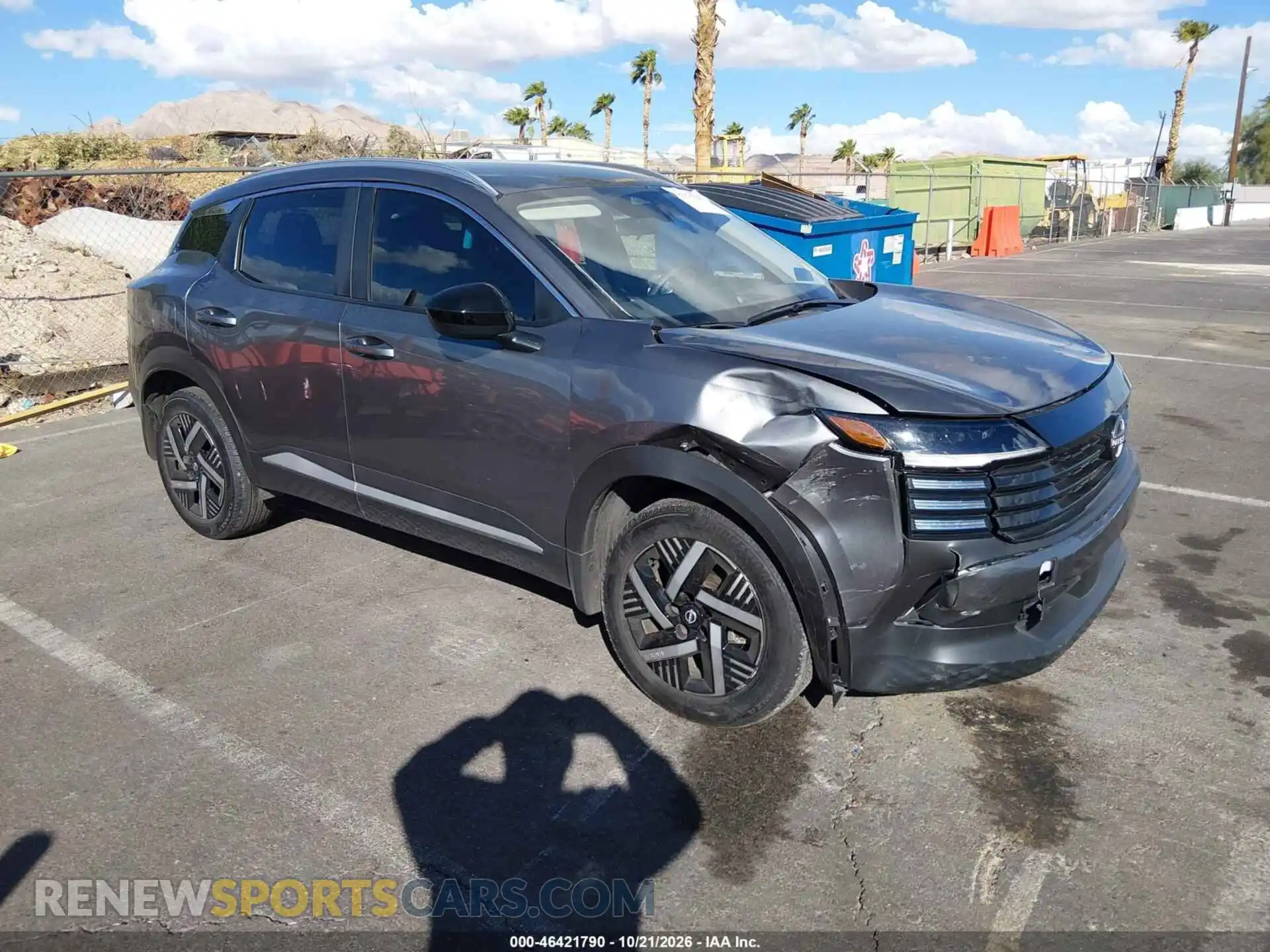 1 Photograph of a damaged car 3N8AP6CEXTL408317 NISSAN KICKS 2026