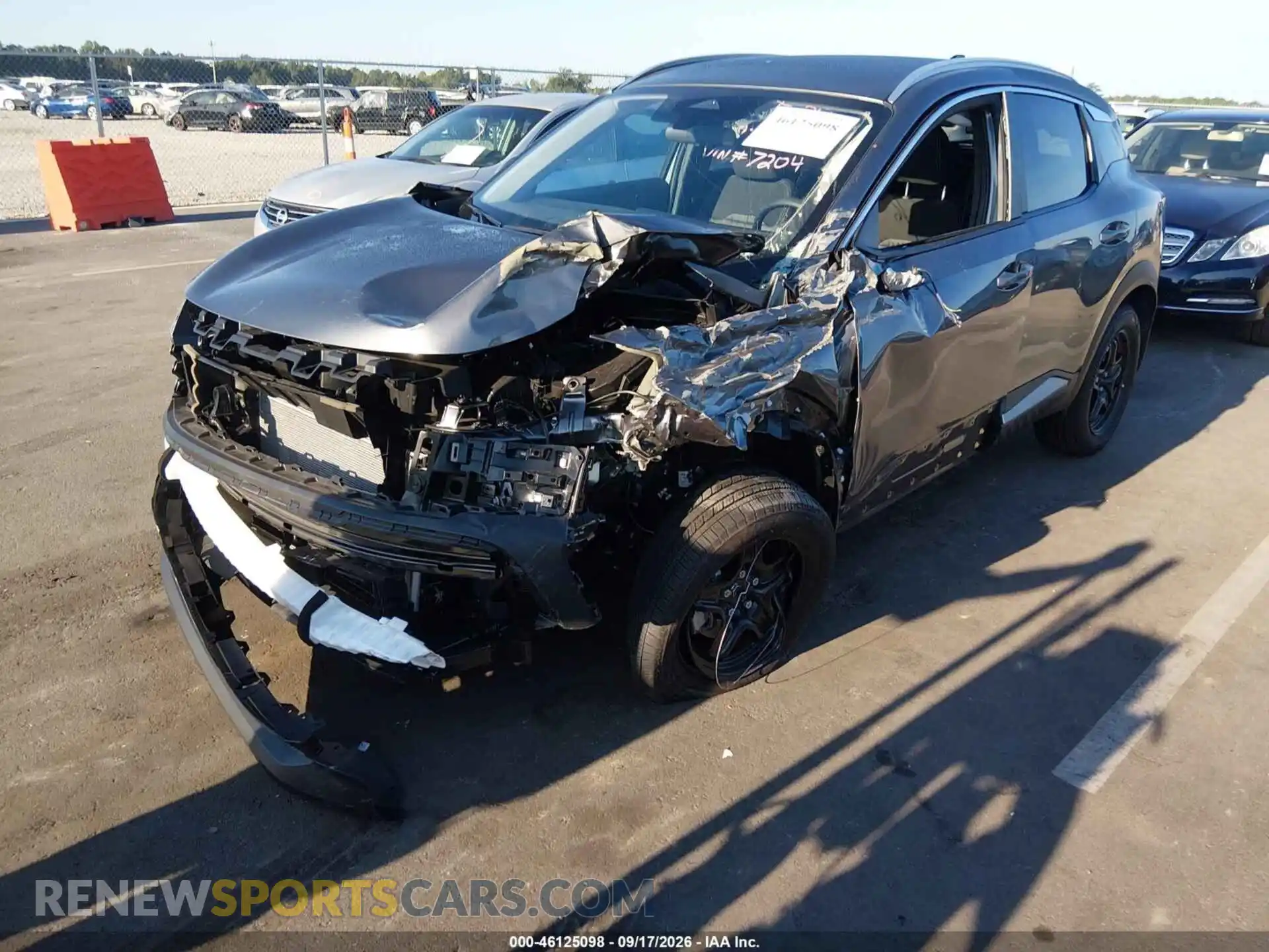 2 Photograph of a damaged car 3N8AP6CEXTL437204 NISSAN KICKS 2026