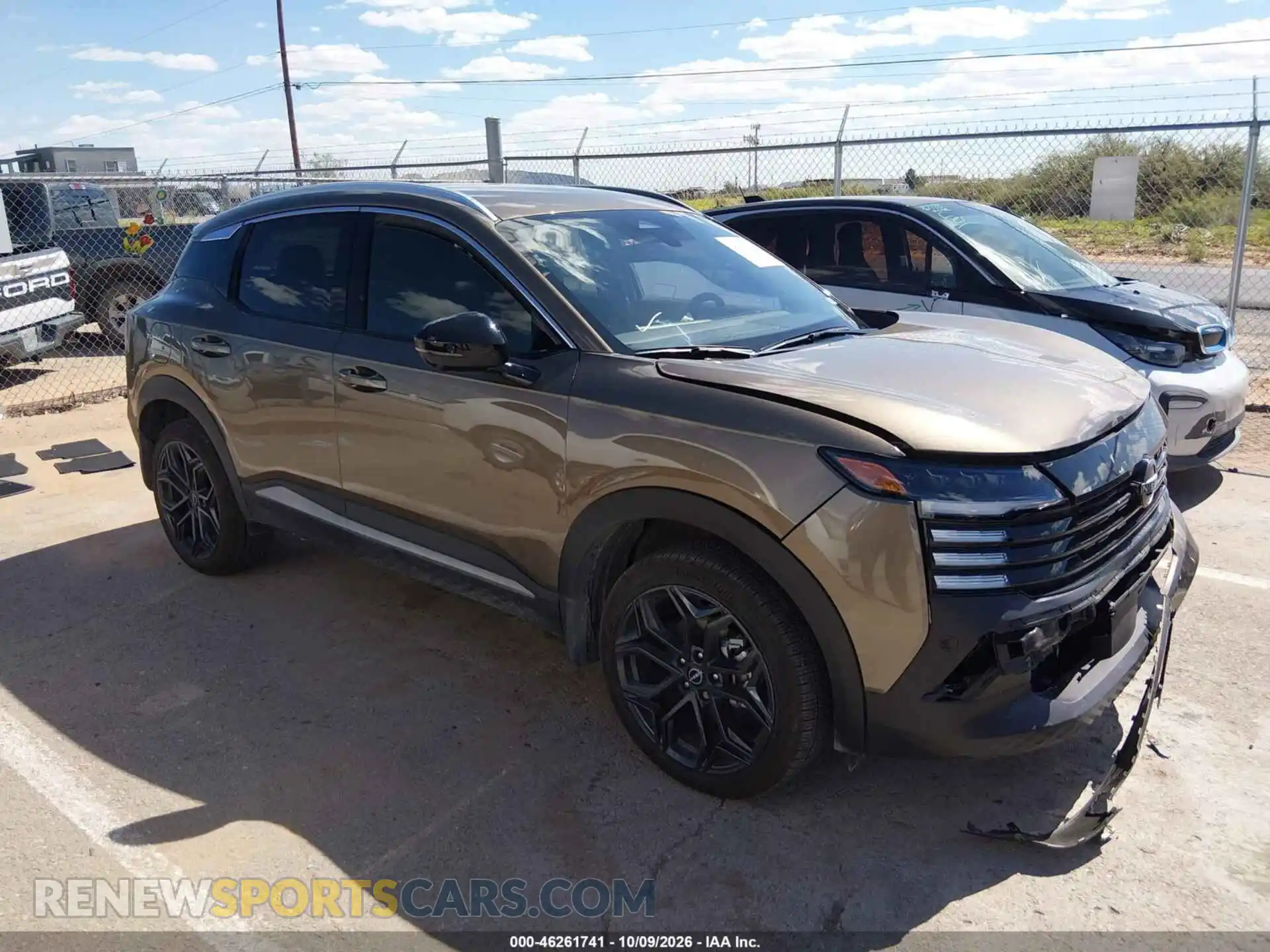 1 Photograph of a damaged car 3N8AP6DA2TL371498 NISSAN KICKS 2026