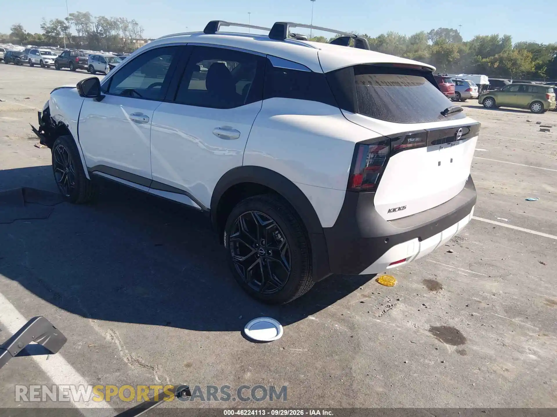 3 Photograph of a damaged car 3N8AP6DA2TL422501 NISSAN KICKS 2026
