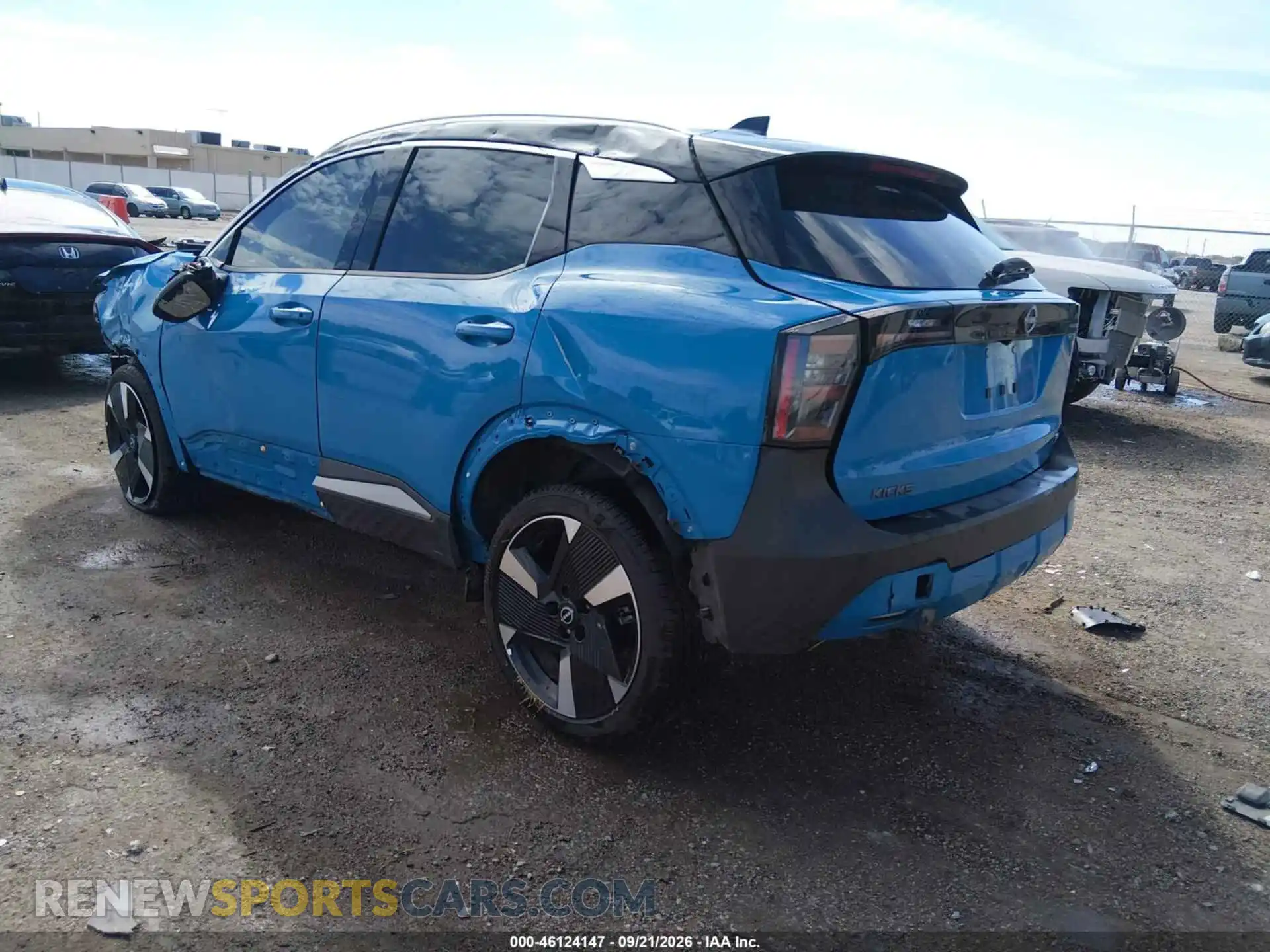 3 fotografías del automóvil dañado 3N8AP6DA9TL329359 NISSAN KICKS 2026