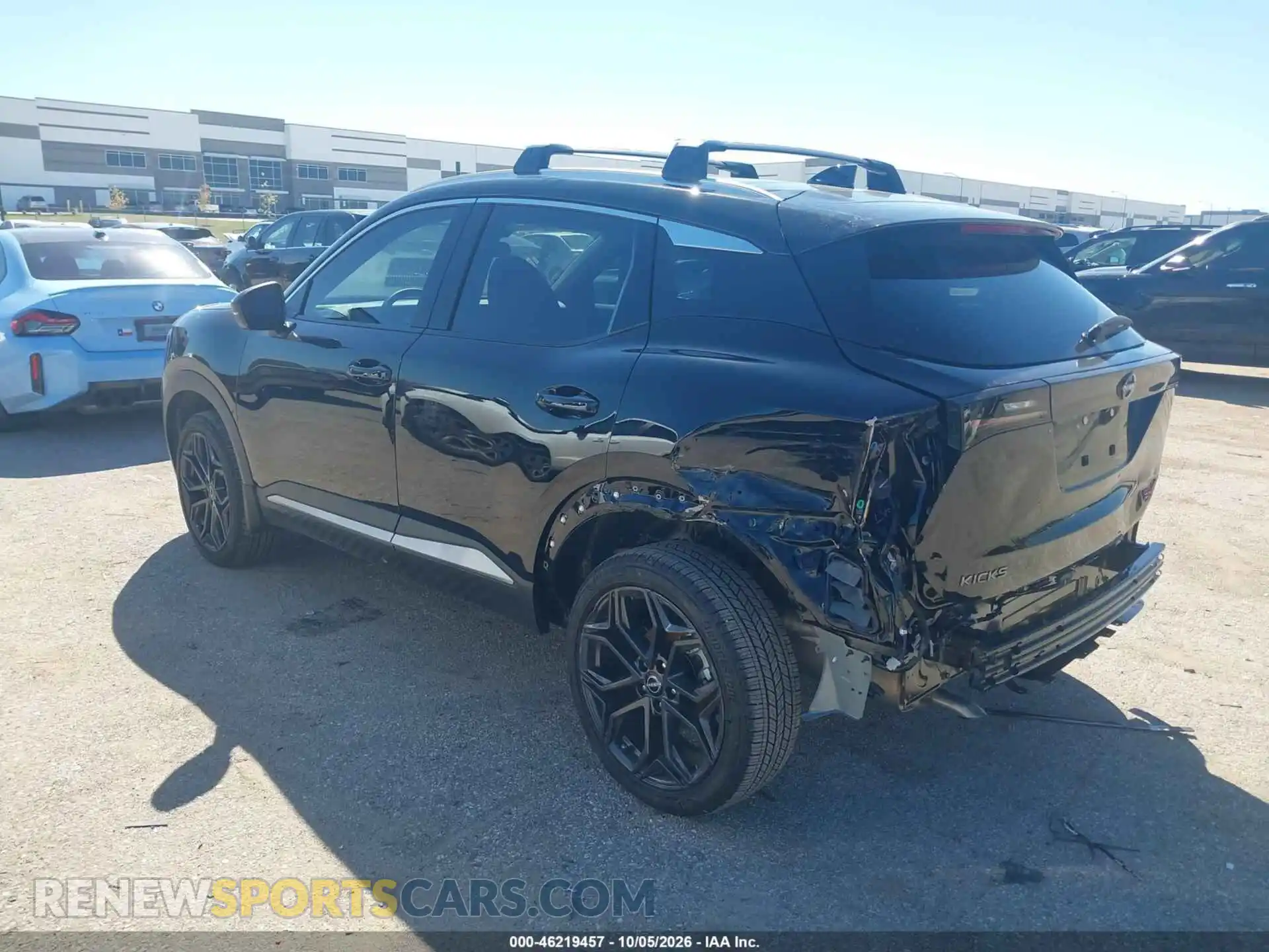 3 fotografías del automóvil dañado 3N8AP6DA9TL425864 NISSAN KICKS 2026