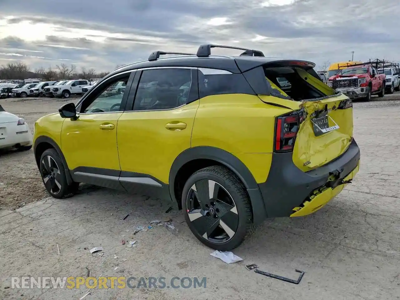2 Photograph of a damaged car 3N8AP6DB1TL322379 NISSAN KICKS 2026